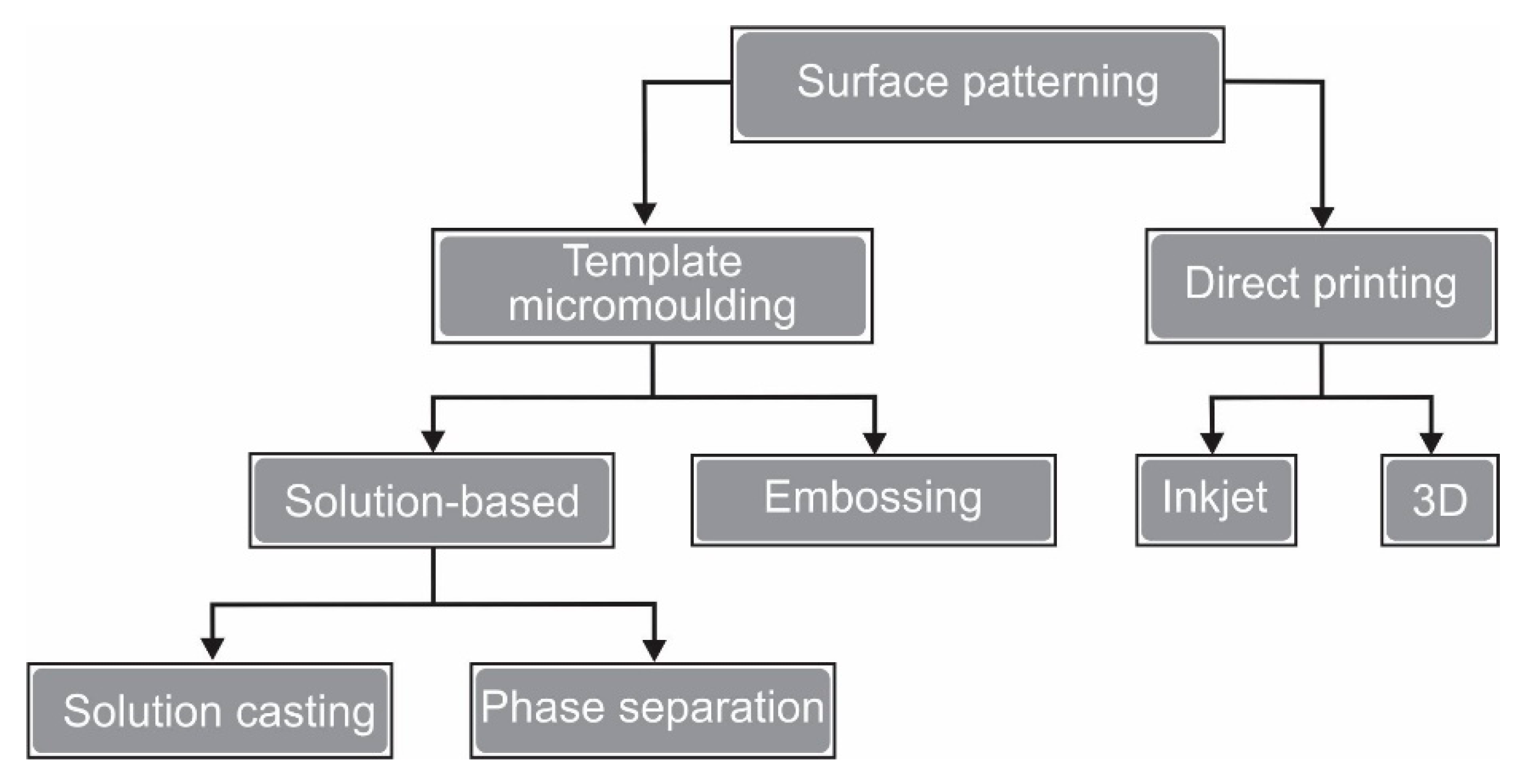 Membrane Surface Patterning as a Fouling Mitigation Strategy