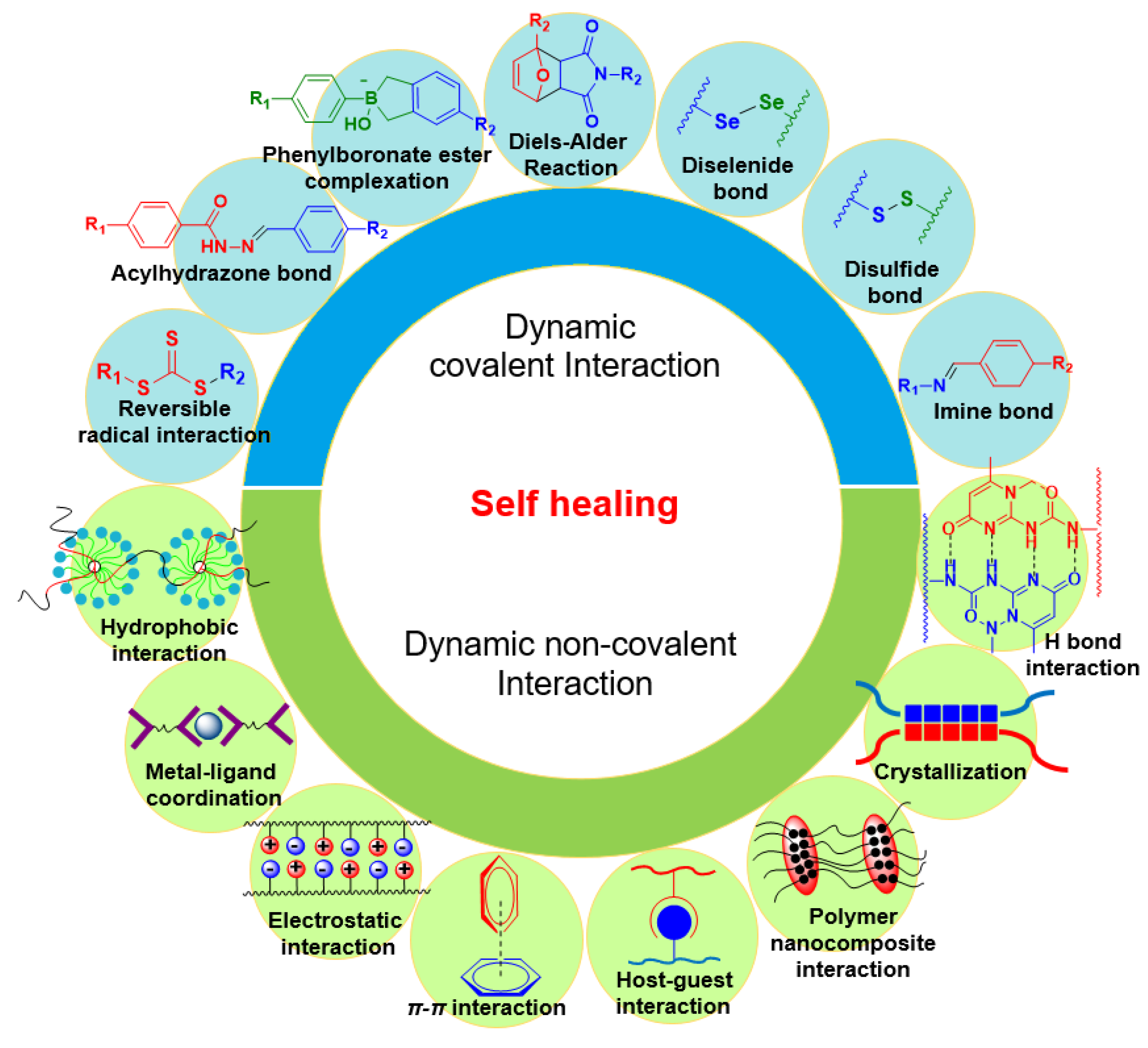 Polymers Free FullText Covalent Adaptable Network and SelfHealing