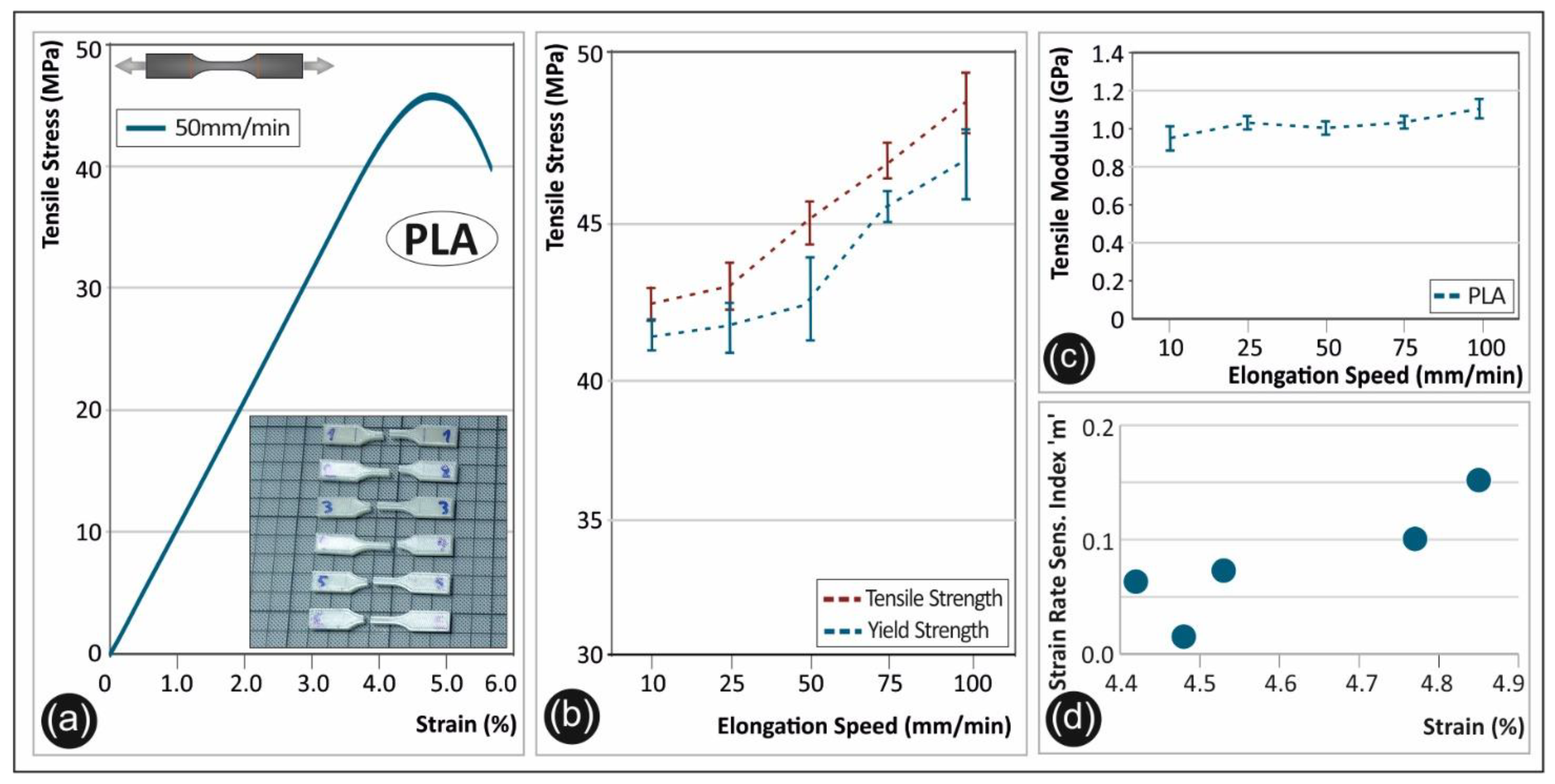 Polymers Free FullText On the Strain Rate Sensitivity of Fused