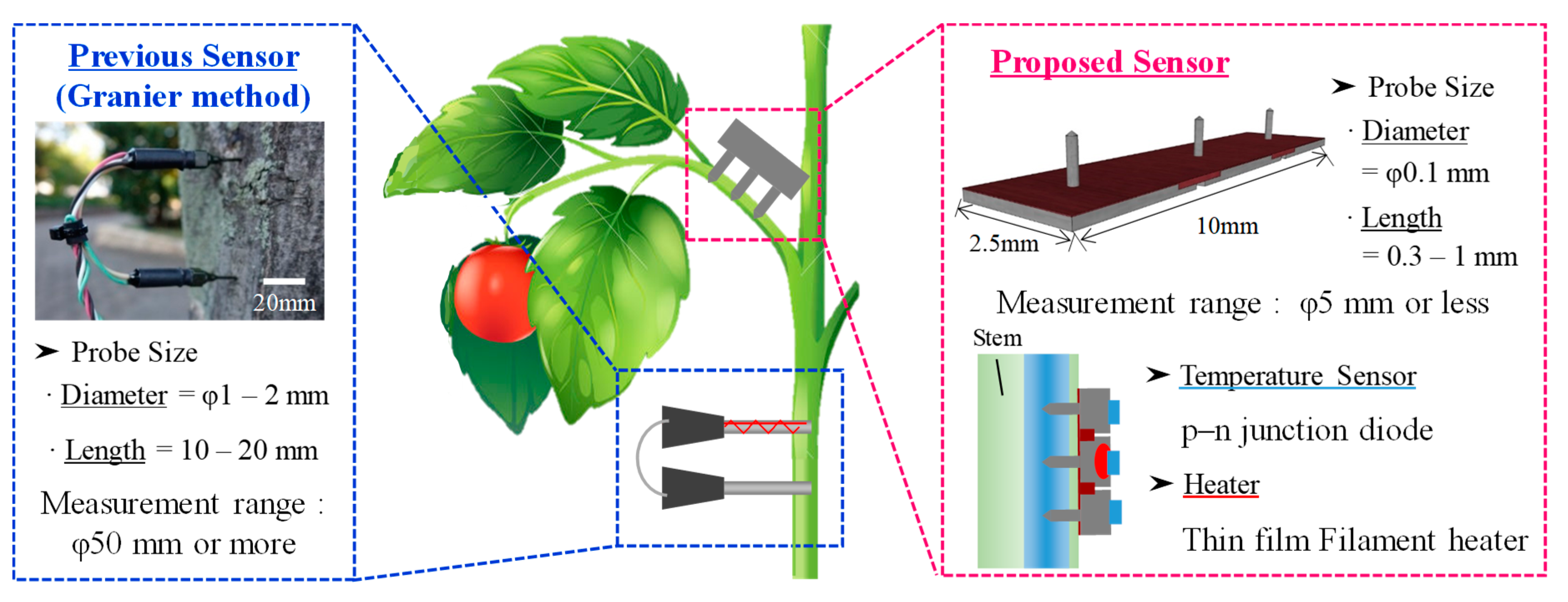 Proceedings Free FullText Microscale Xylem Sap Flow Sensor