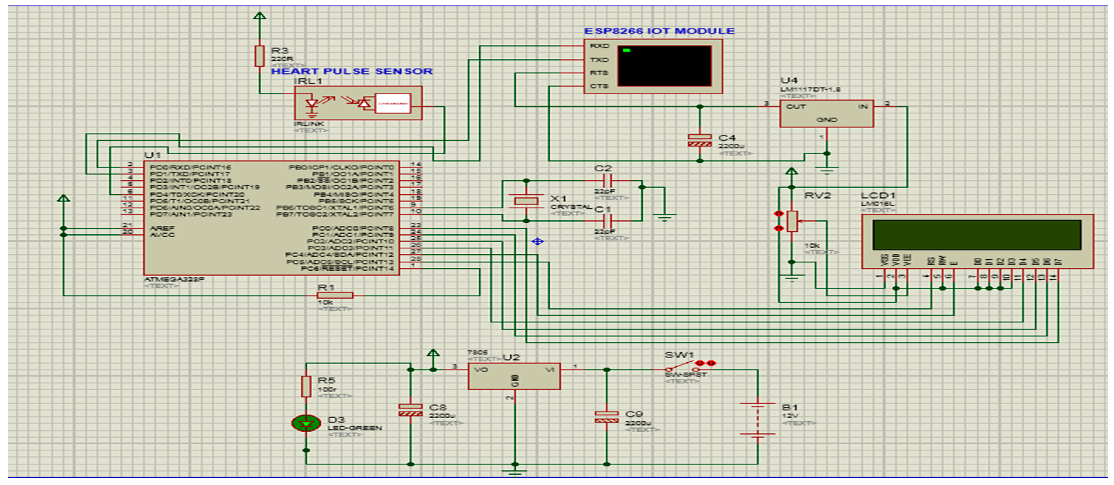 An IoT-Based Smart Framework for a Human ... Circuit Diagram
