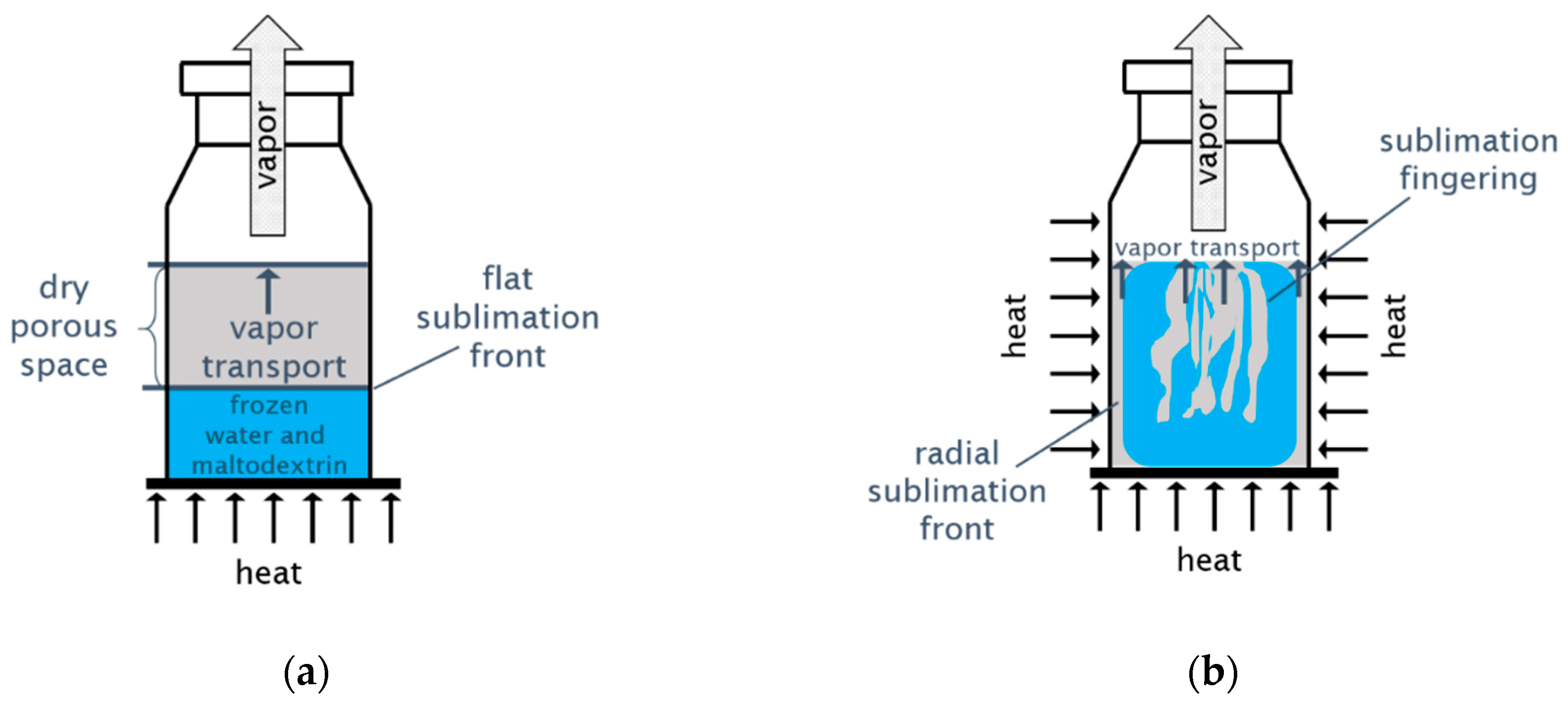 Processes Free FullText FreezeDrying with Structured Sublimation