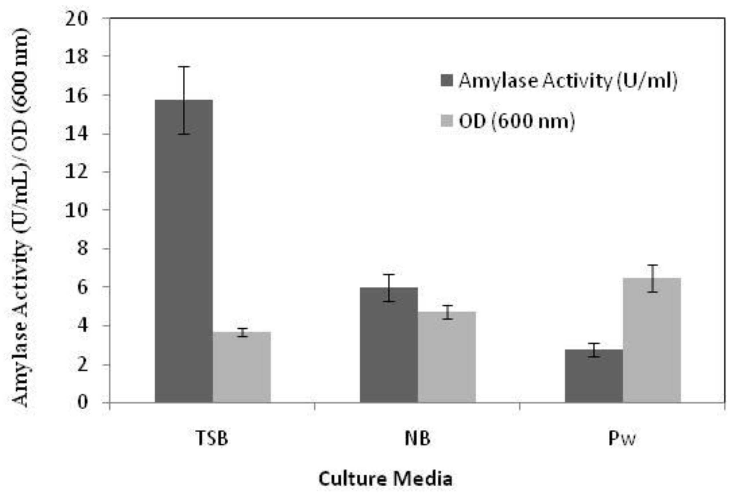 the effect of amylase on starch