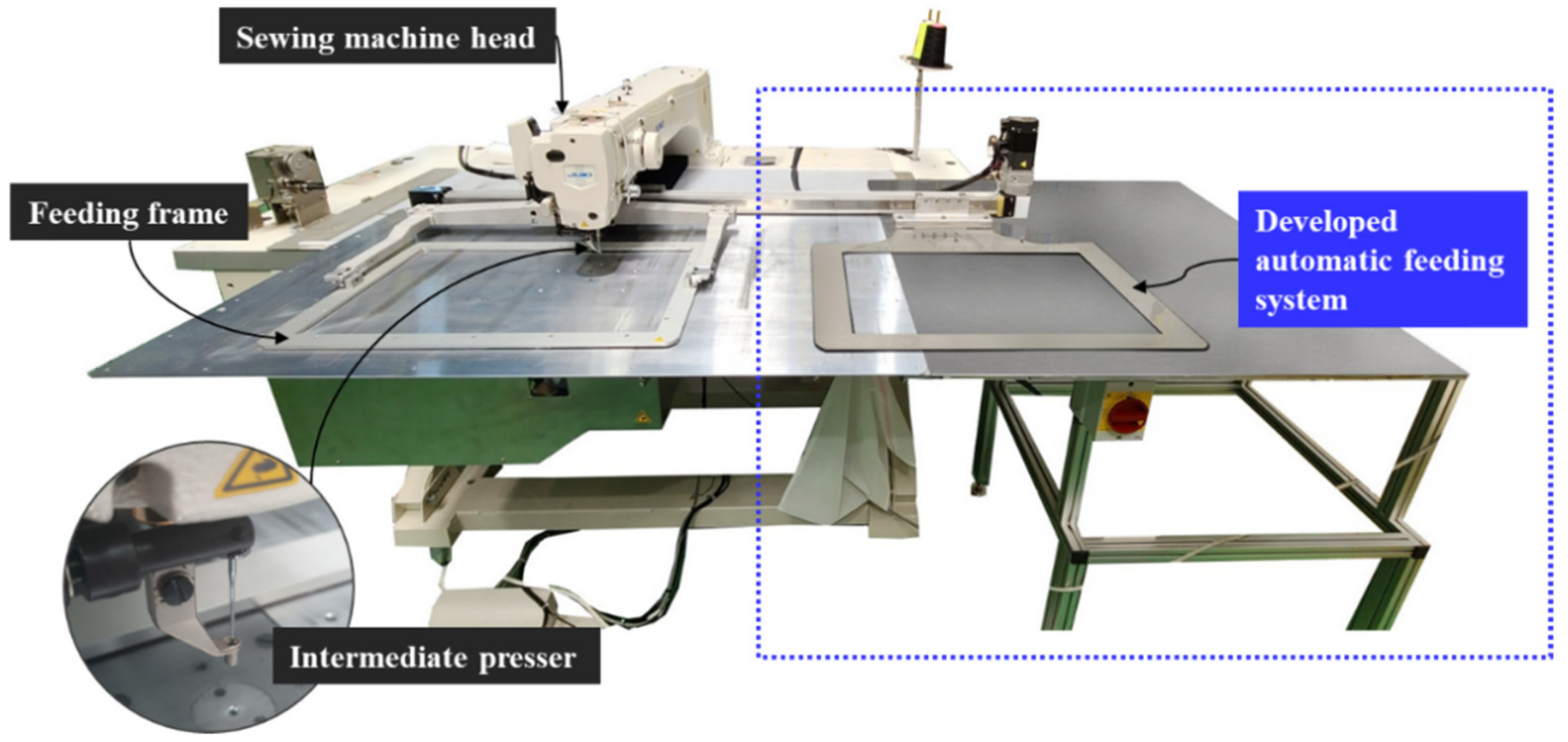 Kind of Flat Lock Sewing Machine Used in T-shirt Manufacturing