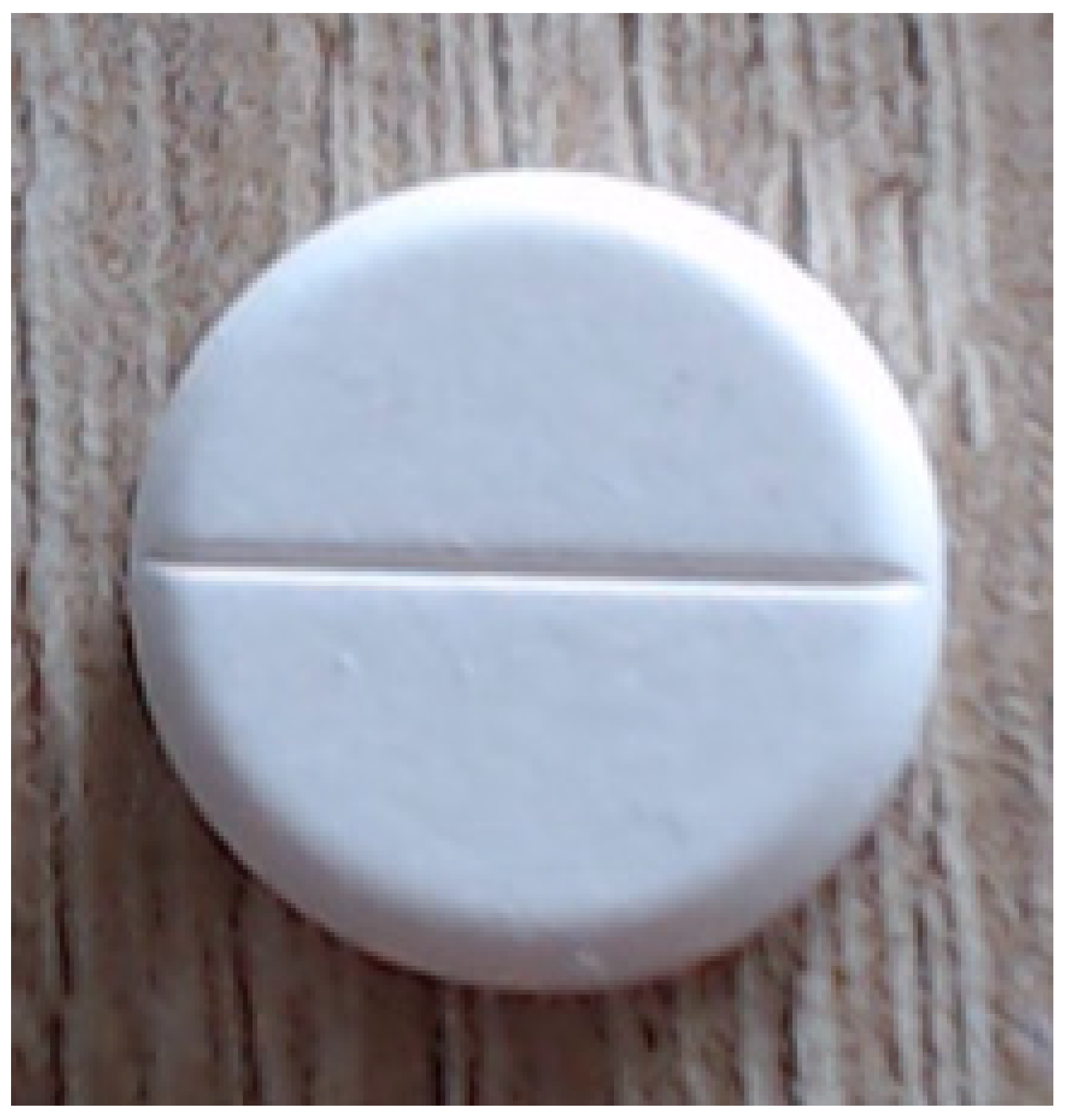 Orange Round Pill 500 - w8t3jsc