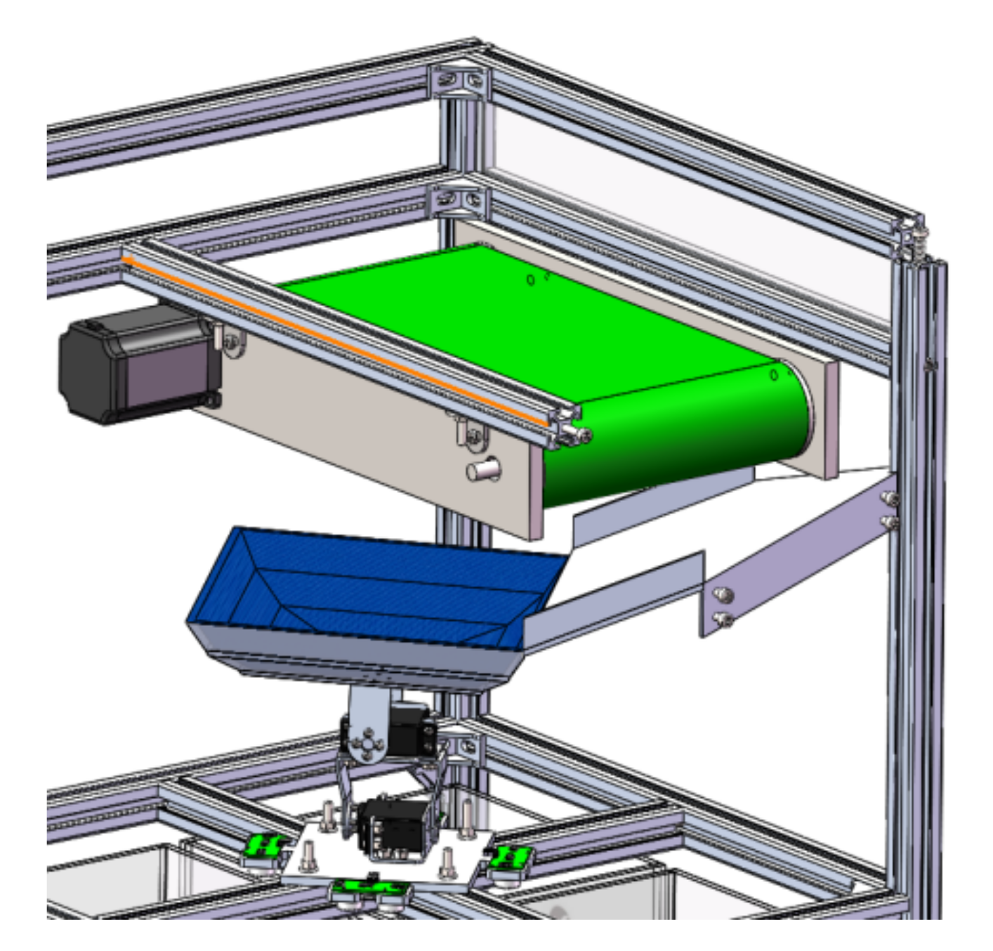 Design and Simulation of Small-Scale Waste Separation and