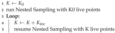 Snowballing Nested Sampling image.