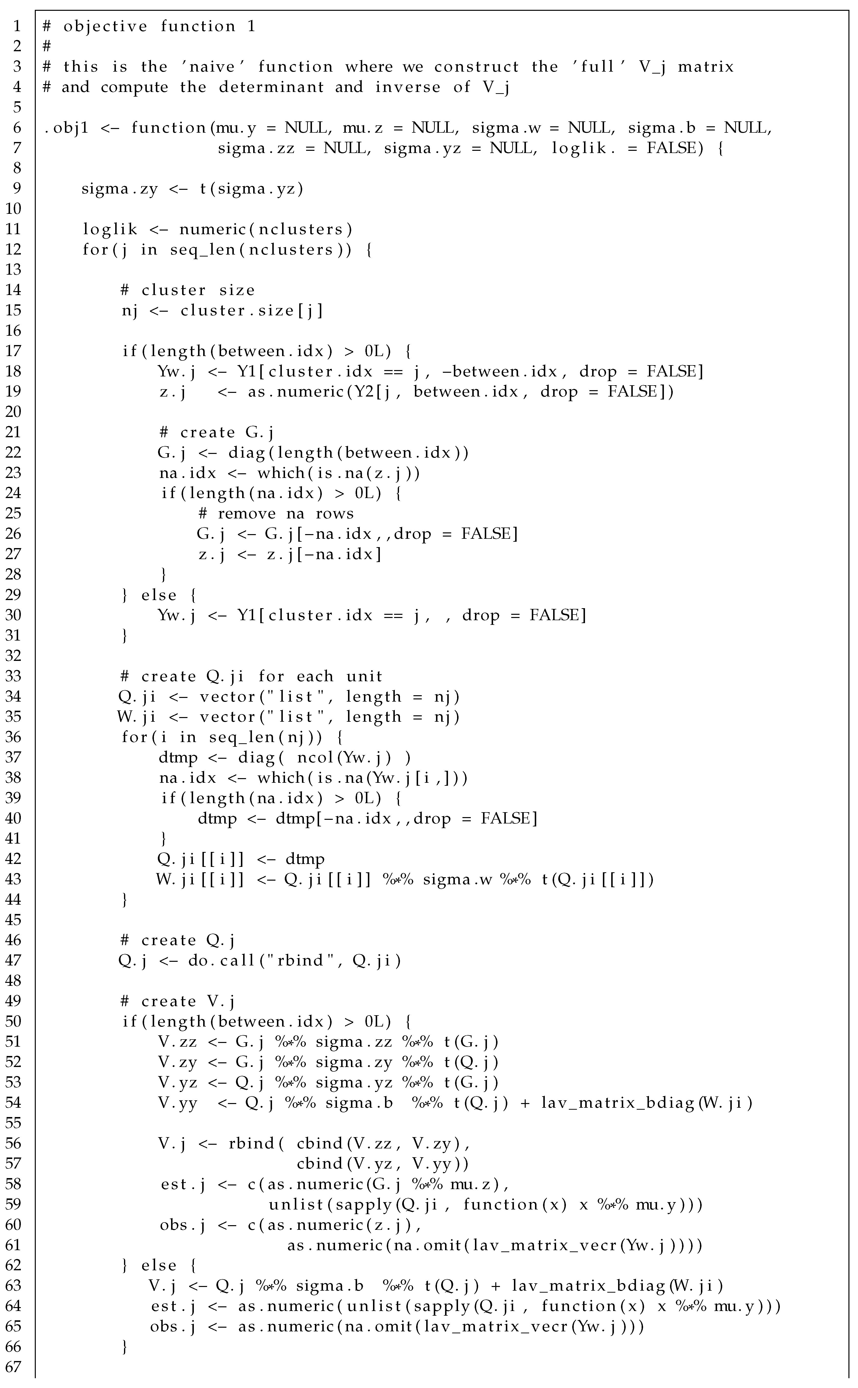 Psych Free Full Text Evaluating The Observed Log Likelihood Function In Two Level Structural Equation Modeling With Missing Data From Formulas To R Code Html Psych Free Full Text Evaluating The Observed Log Likelihood Function In Two Level Structural Equation Modeling With Missing Data From Formulas To R Code Html