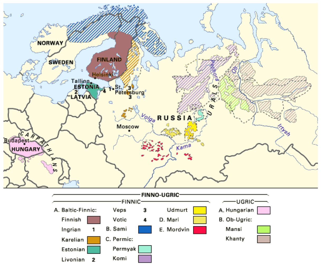 Уральско юкагирская семья народы