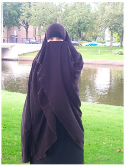 Hip Length Khimar 45" Hijab Hejab Niqaab Abaya Jilbab Islamic Islam Muslim  371 