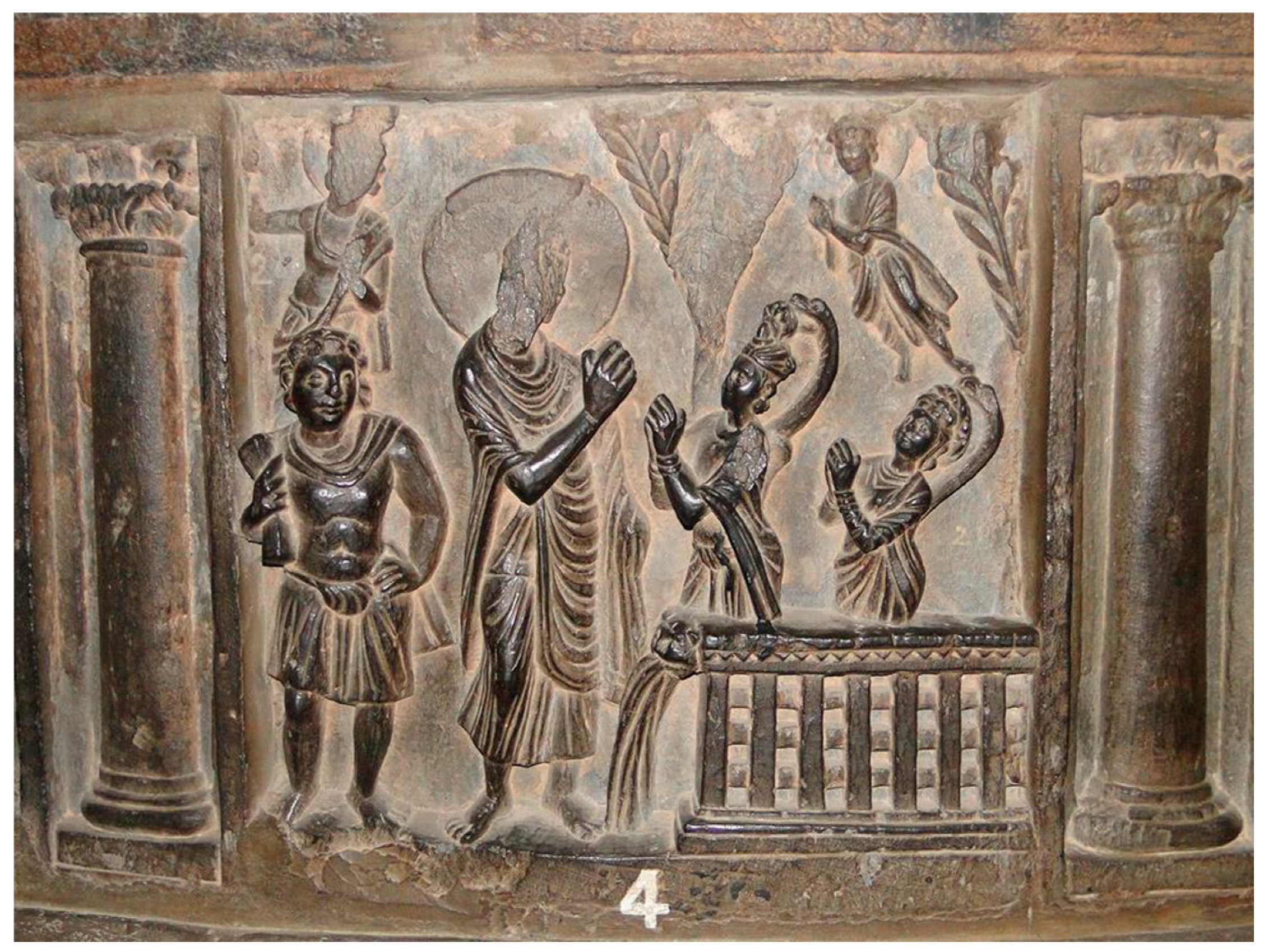 Religions Free Full-Text Traces of Reciprocal Exchange From Roman Pictorial Models to the Worlds Earliest Depictions of Some Narrative Motifs in Andhra Reliefs