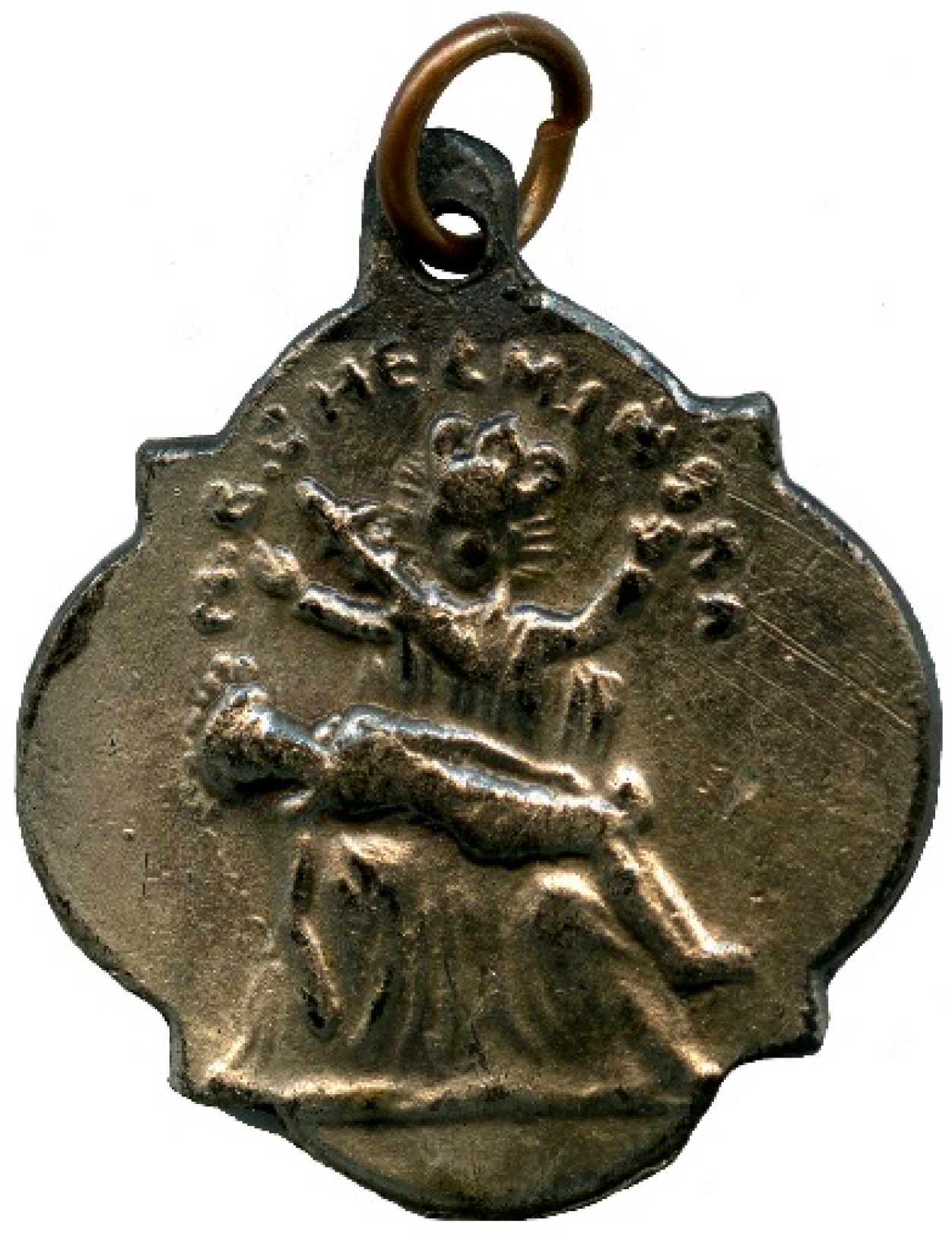 Silver medal symbolizing the peace of Tibetan silver hand carved firecrackers 
