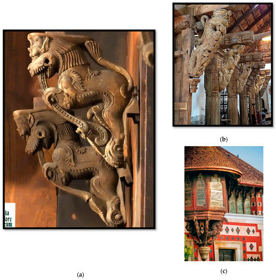 Carved Teak Horse Corbel From Tamil Nadu - 18thC Carved Teak Horse Corbel From Tamil Nadu - 18thC