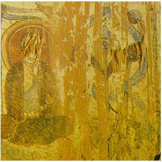 時代　赤絵　燭台　時代木箱付　高さ約22㎝　トヒル　本さ5-0512☆ Scene from the Life of the Buddha | Japan | Muromachi period