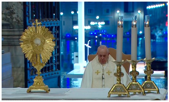 The Pope of the Rain: The Extraordinary Solitude in the Media