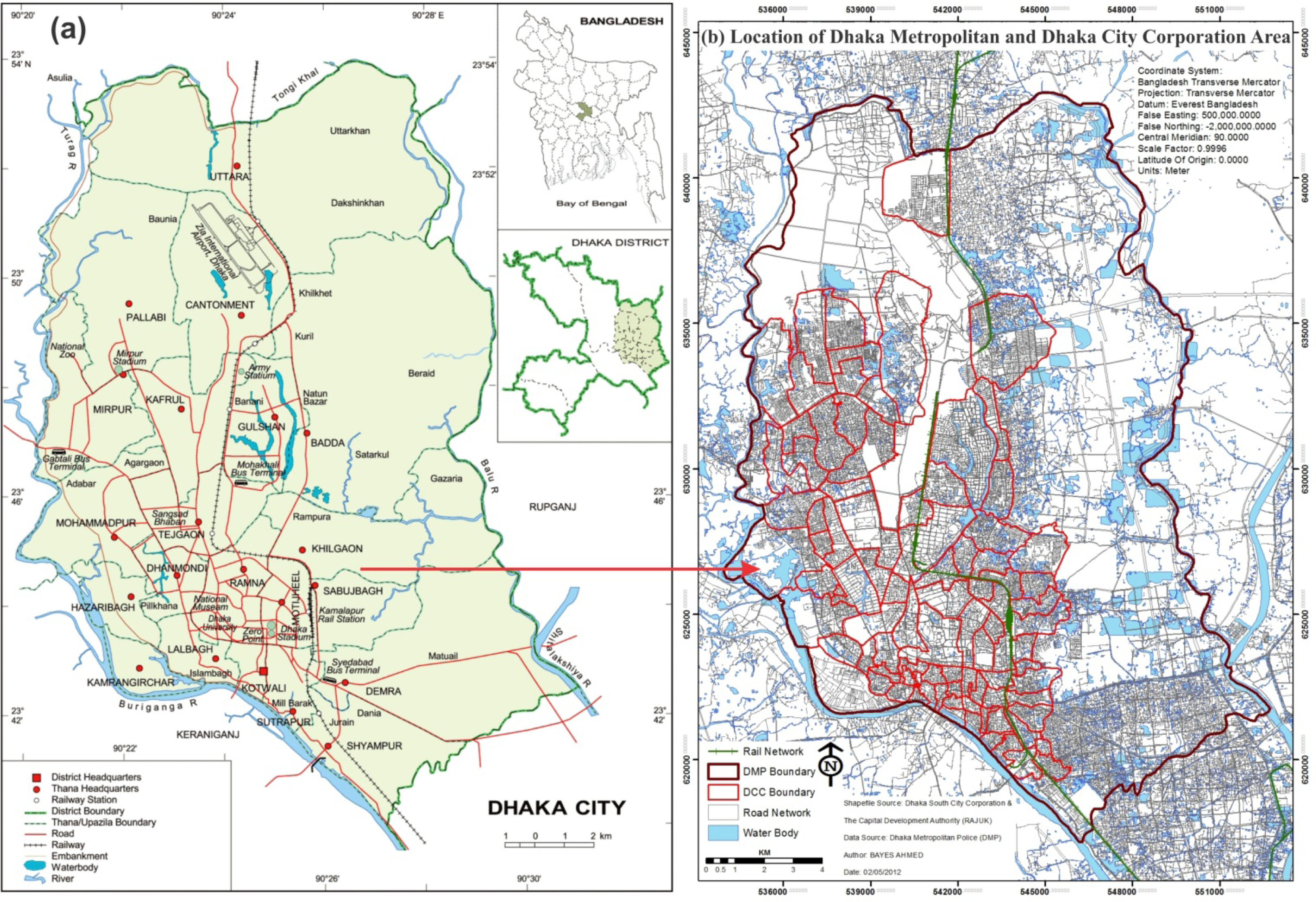 Dhaka City Map 2018 Remote Sensing | Free Full-Text | Simulating Land Cover Changes And Their  Impacts On Land Surface Temperature In Dhaka, Bangladesh