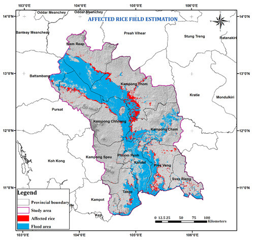 Flood History Map By Address Remote Sensing | Free Full-Text | Object-Based Flood Mapping And Affected  Rice Field Estimation With Landsat 8 Oli And Modis Data