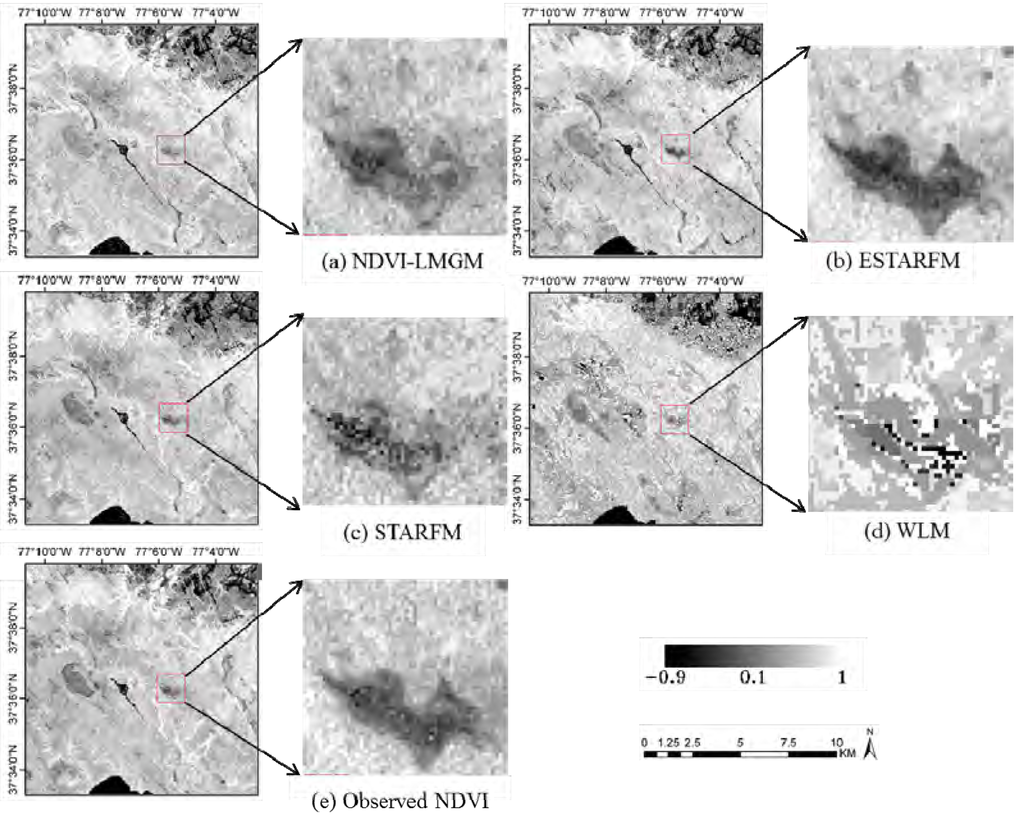 Frontiers  Spatial and Temporal Resolution Improvement of Actual  Evapotranspiration Maps Using Landsat and MODIS Data Fusion