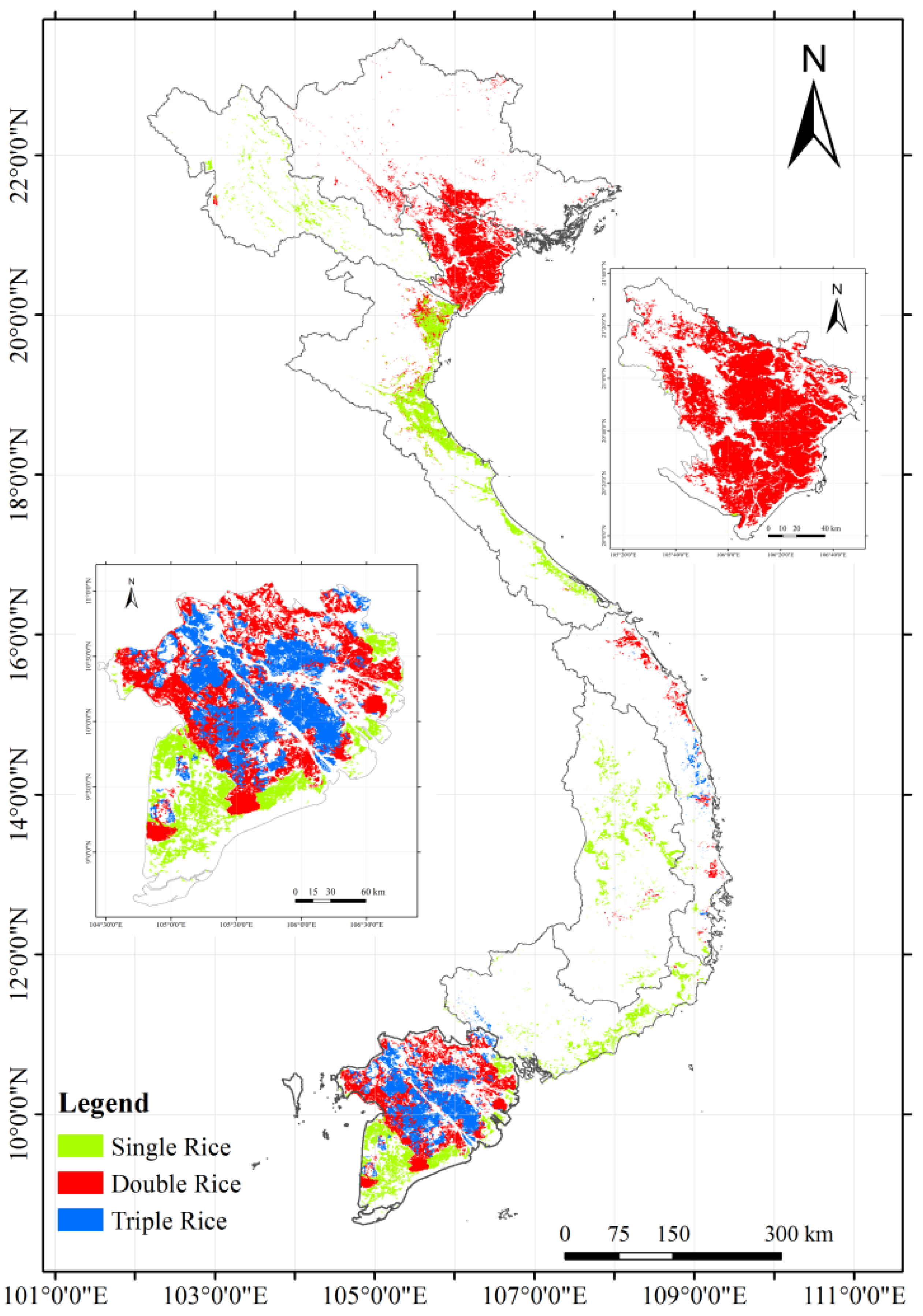 Remote Sensing | Free Full-Text | Mapping Rice Cropping Systems in ...