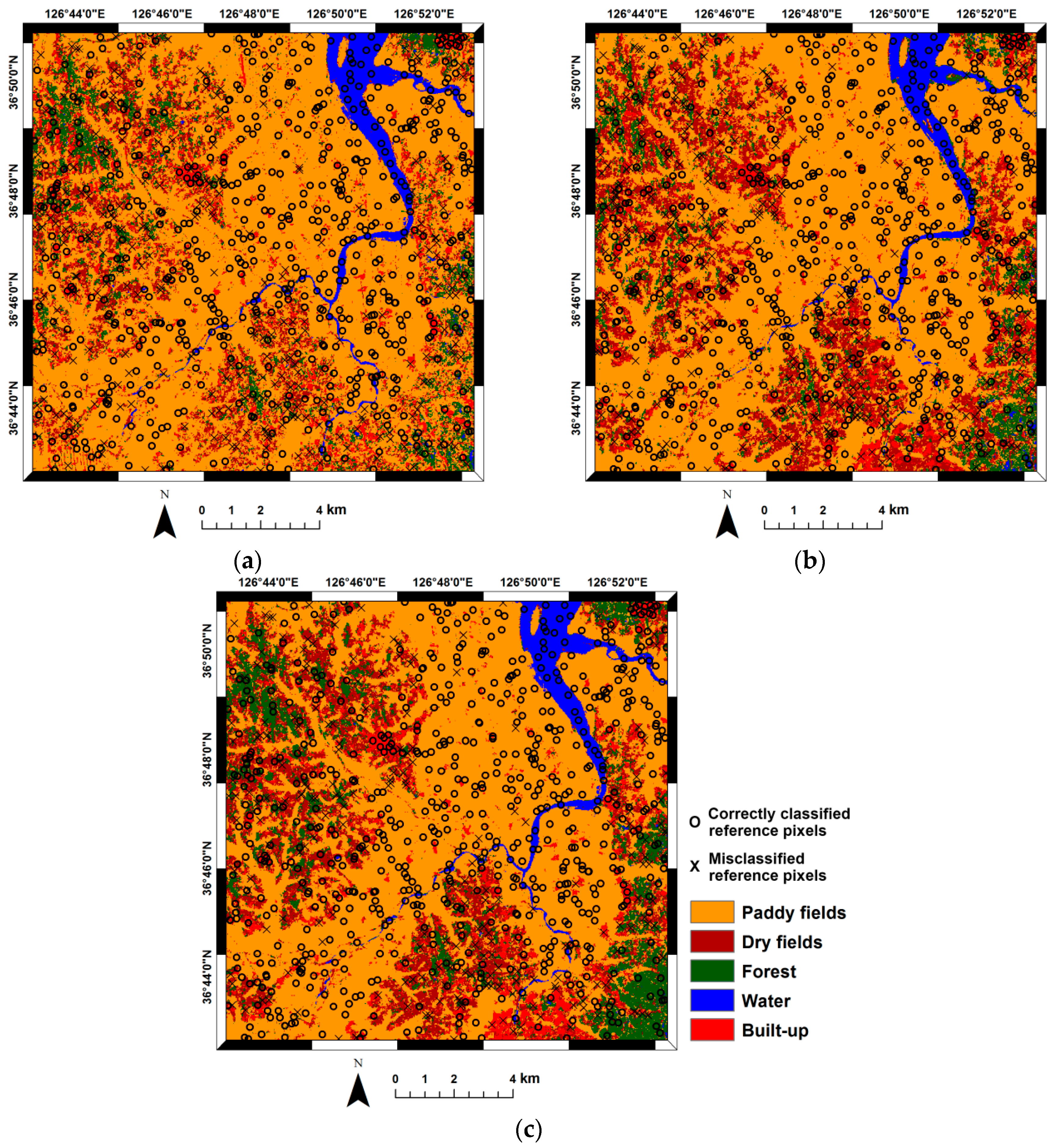 Remote Sensing Free FullText Spatial Estimation of Classification