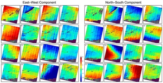 Remote Sensing Free Full Text Spatio Temporal Error Sources Analysis And Accuracy Improvement In Landsat 8 Image Ground Displacement Measurements Html