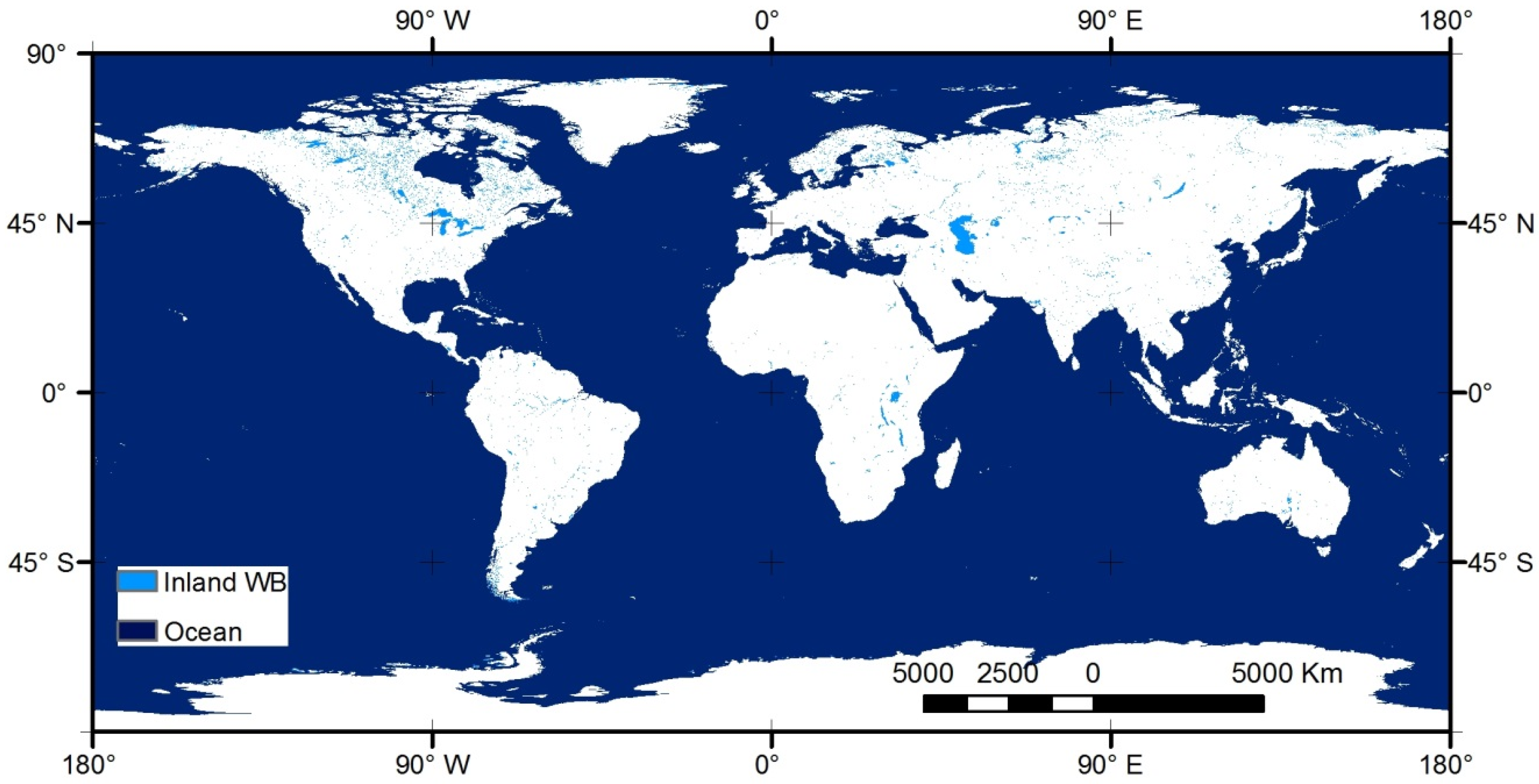 World Map Water Bodies Atlanta Map