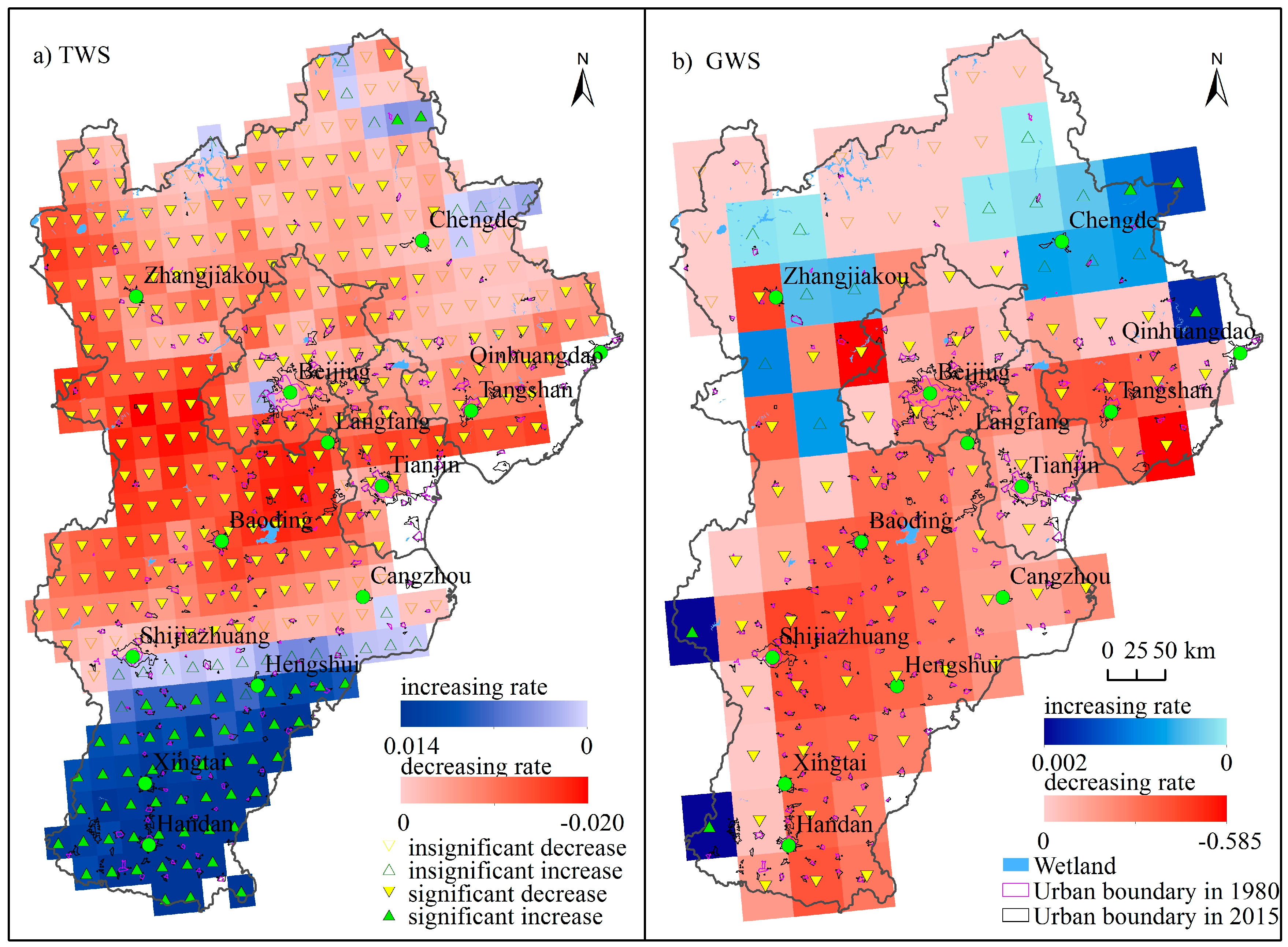 The Impact of Precipitation Deficit and Urbanization on