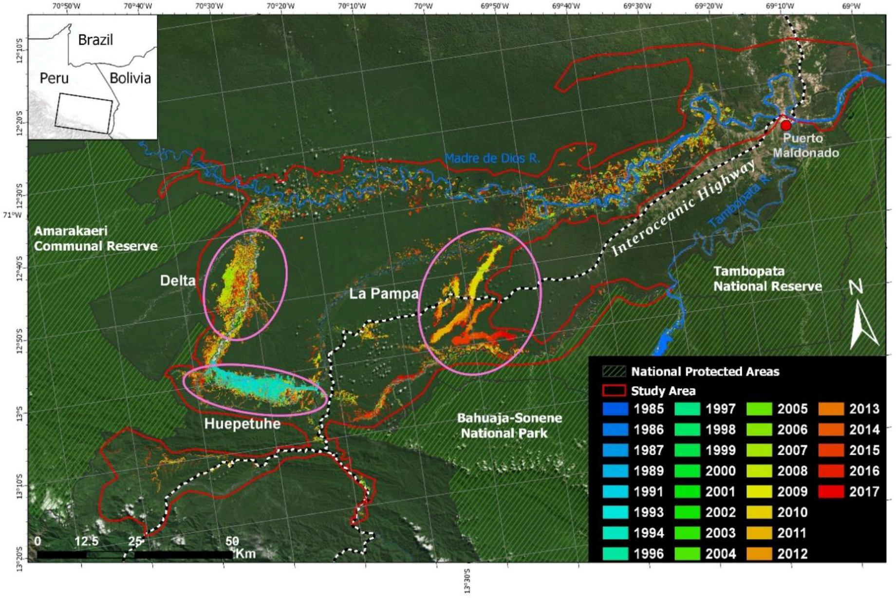 Classifying the risk of forest loss in the Peruvian