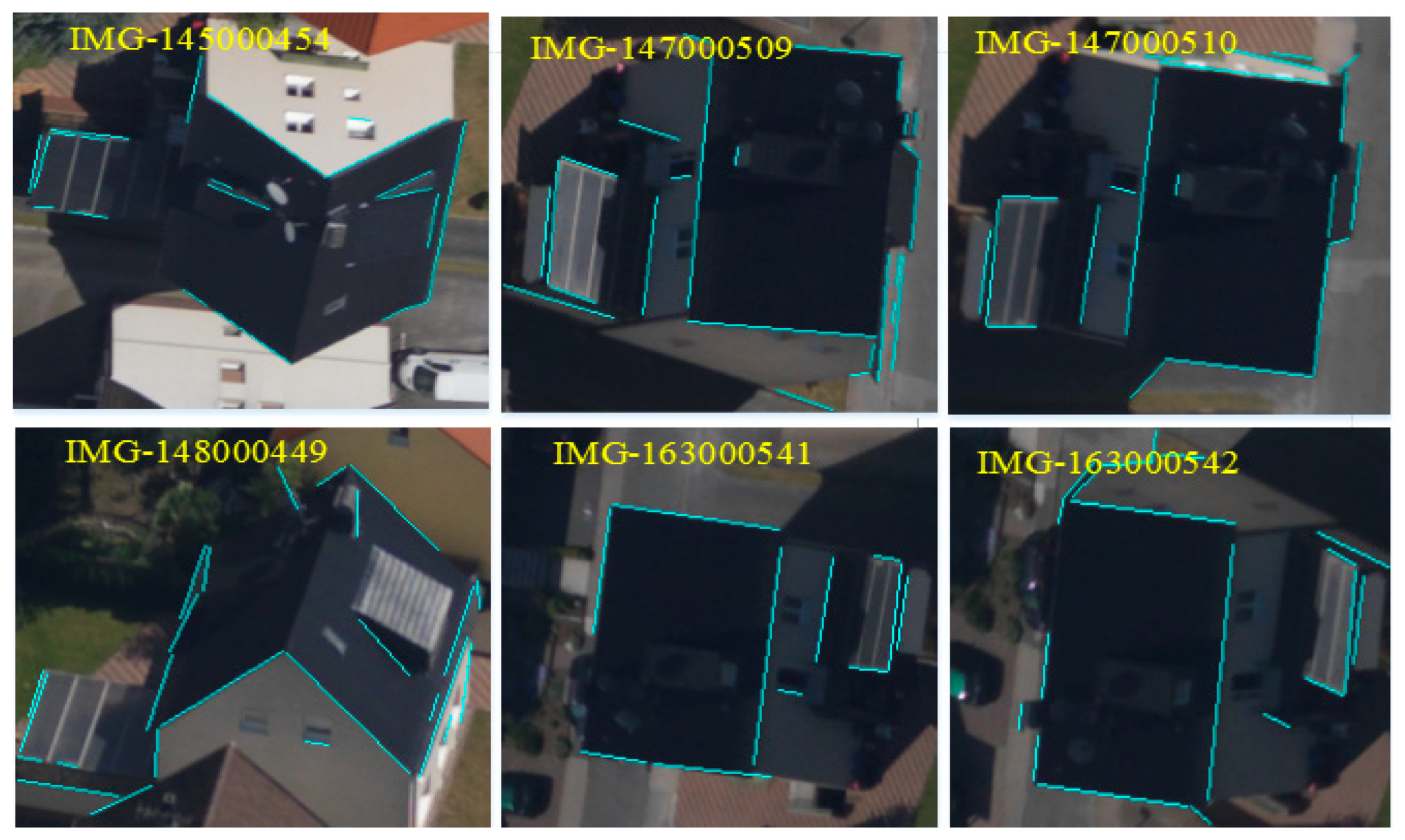 Extraction of Buildings from Multiple-View Aerial Images Using a ...