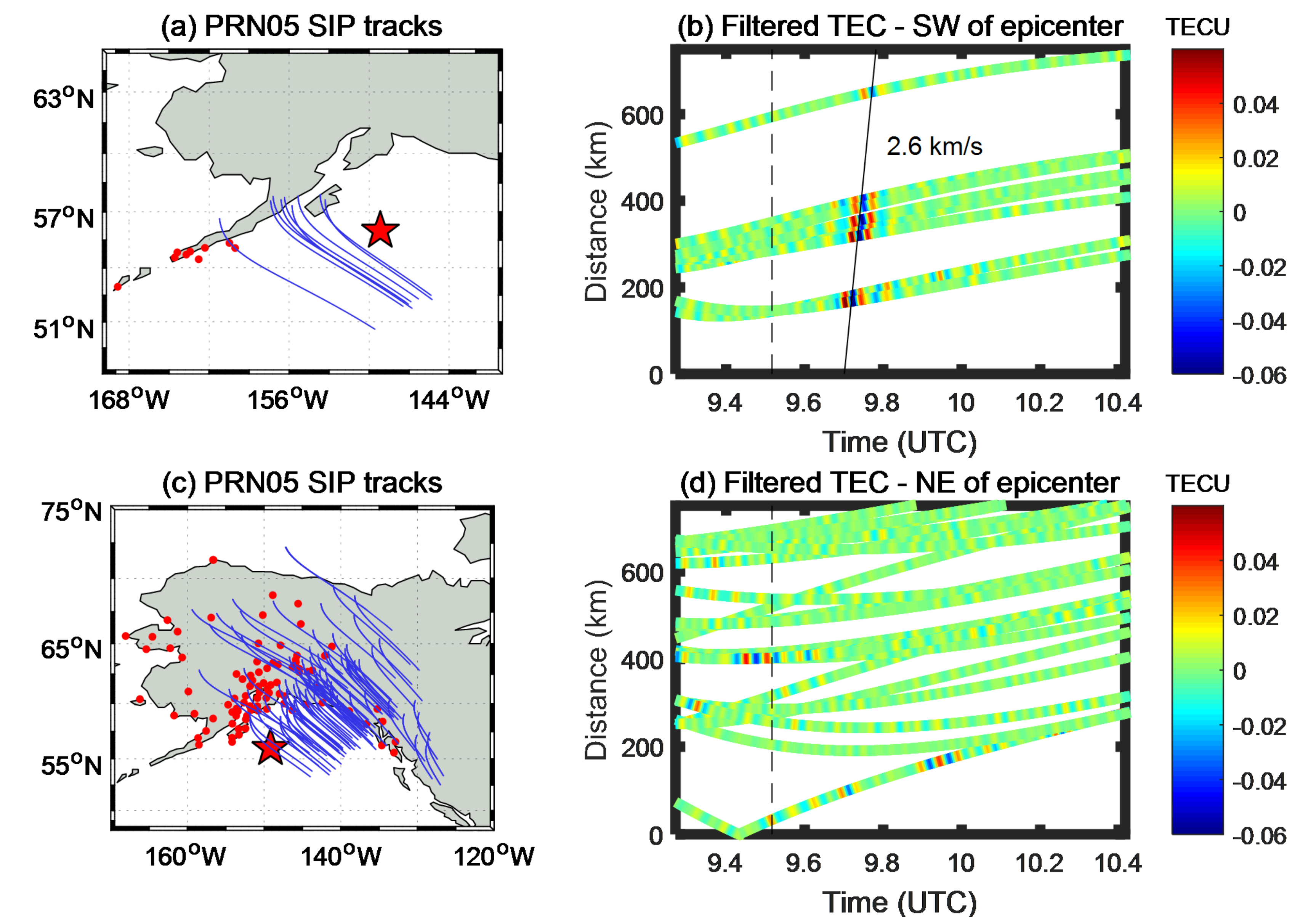 Alaska earthquake frequency