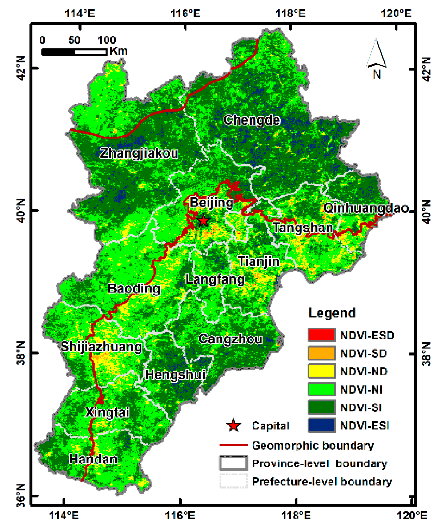 Identification of Natural and Anthropogenic Drivers of