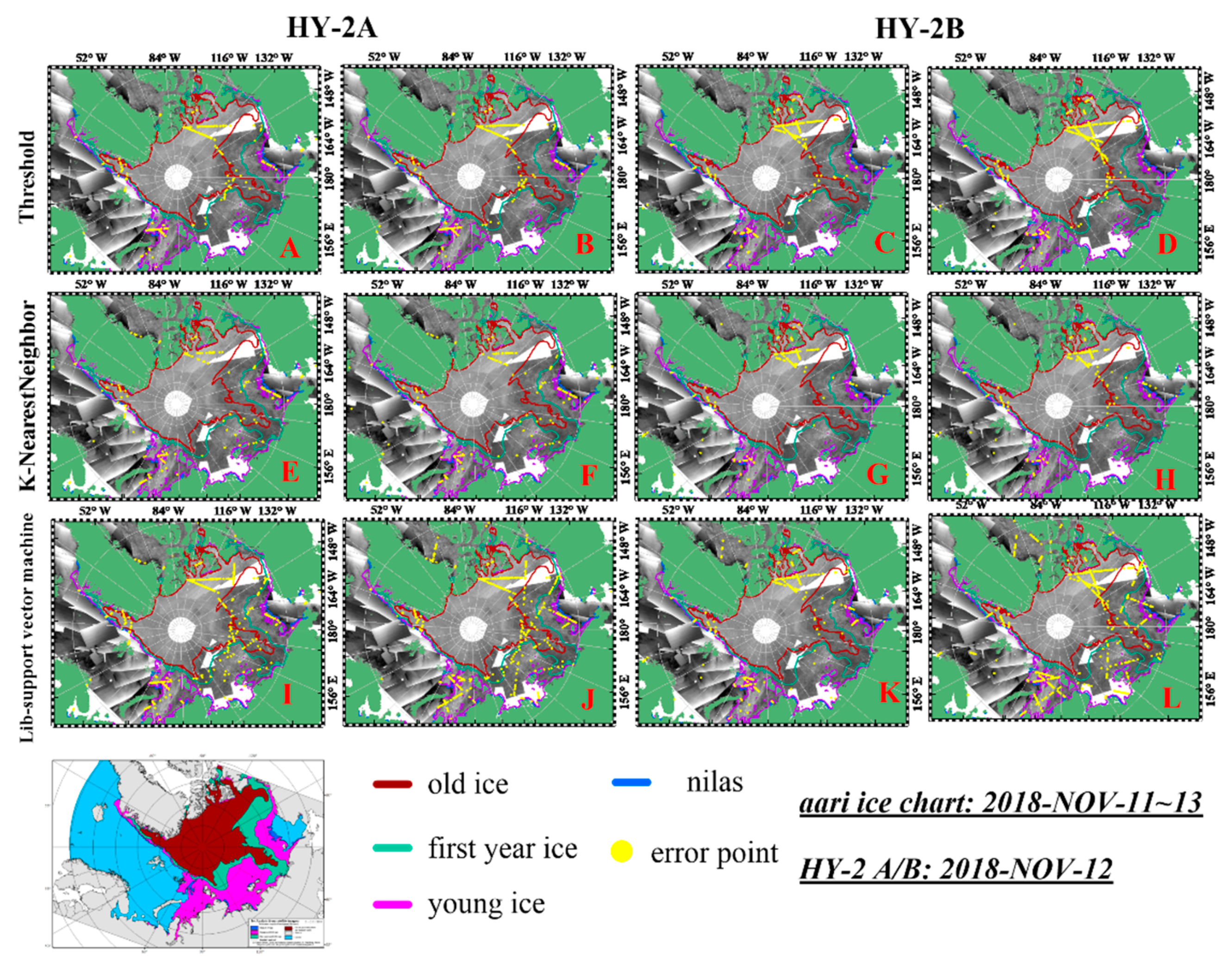 Remote Sensing Free Full Text A Study Of The Technology Used To Distinguish Sea Ice And Seawater On The Haiyang 2a B Hy 2a B Altimeter Data Html