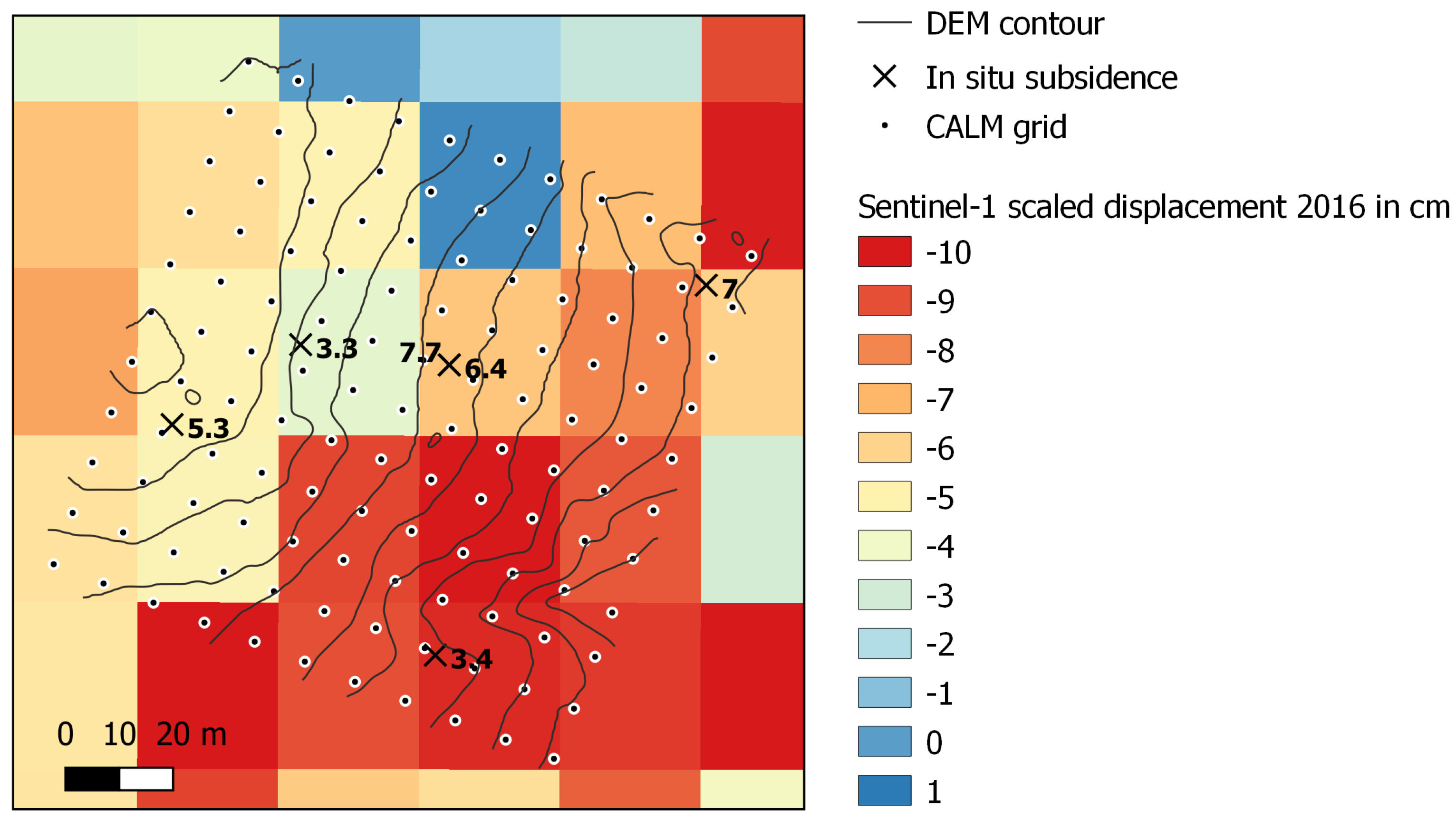 Remote Sensing Free Full Text Seasonal Progression Of Ground Displacement Identified With Satellite Radar Interferometry And The Impact Of Unusually Warm Conditions On Permafrost At The Yamal Peninsula In 16 Html