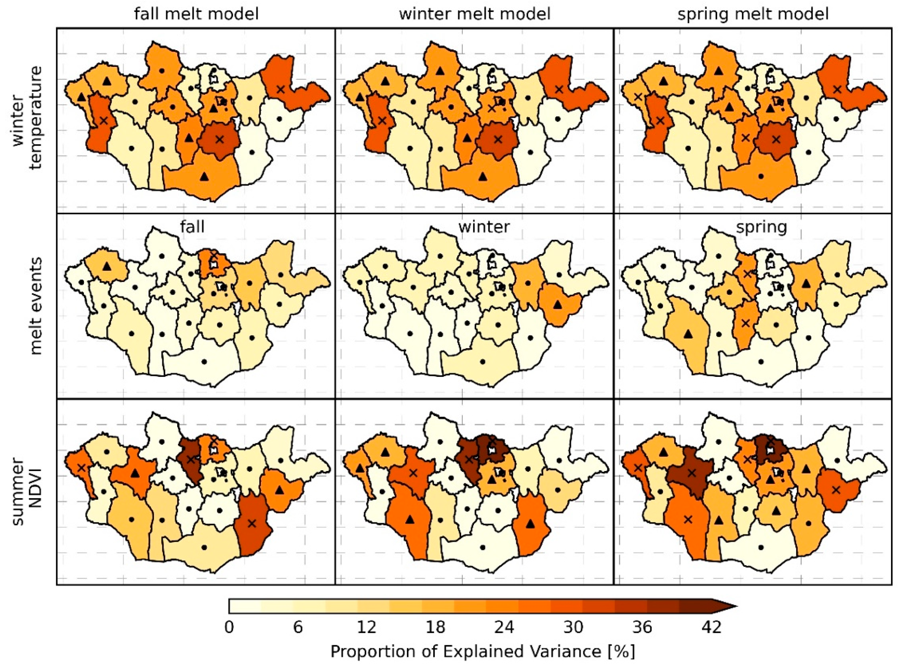 Remote Sensing Free Full Text Role Of Surface Melt And Icing Events In Livestock Mortality Across Mongolia S Semi Arid Landscape Html