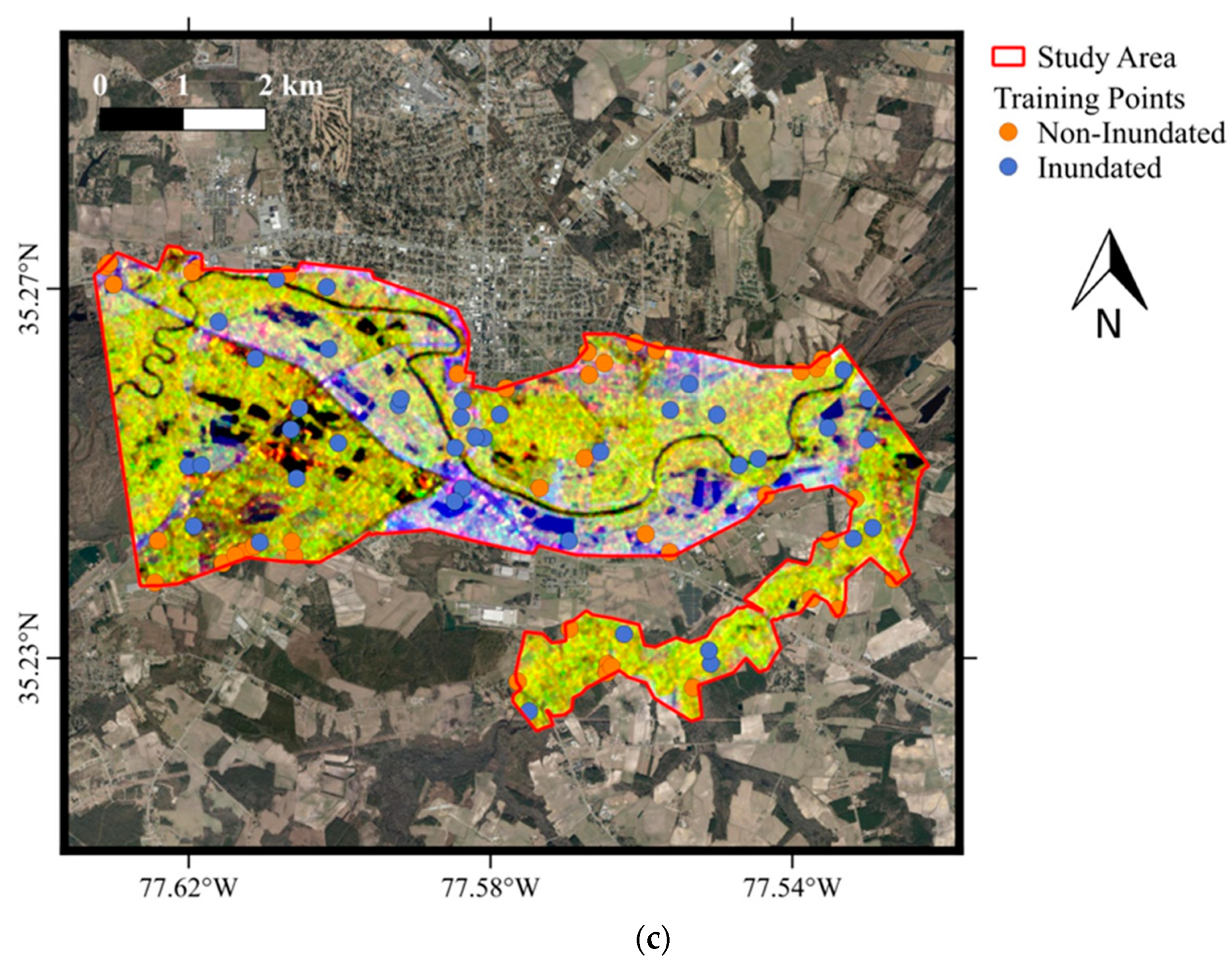 Remote Sensing Free Full Text High Resolution Inundation Mapping For Heterogeneous Land Covers With Synthetic Aperture Radar And Terrain Data Html