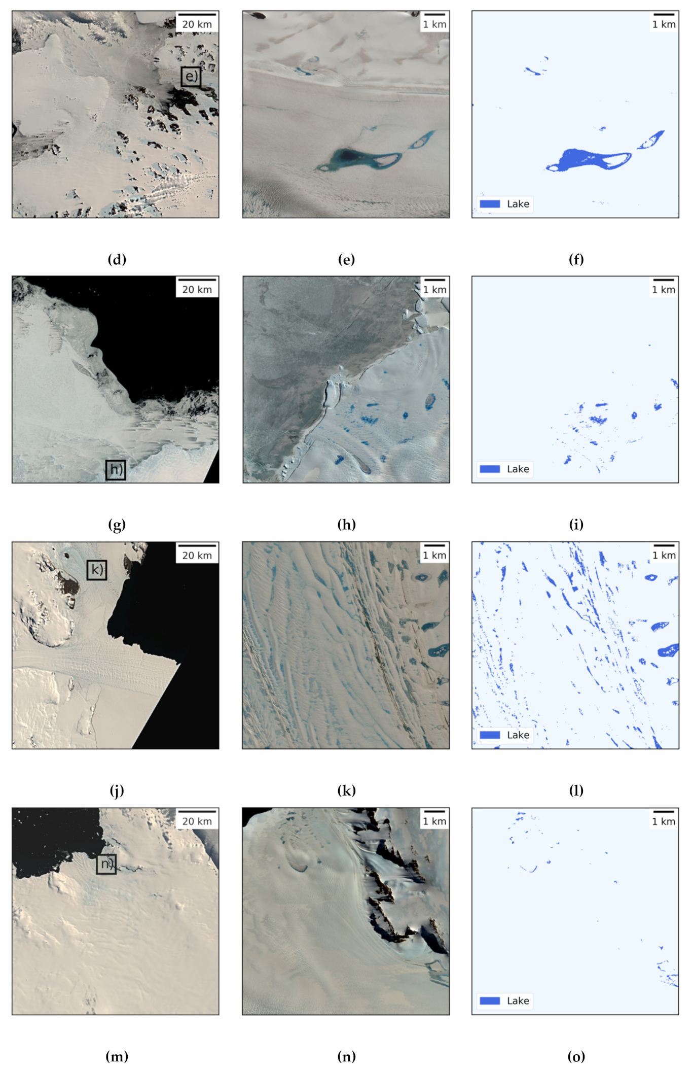 Remote Sensing Free Full Text Automated Mapping Of Antarctic Supraglacial Lakes Using A Machine Learning Approach Html