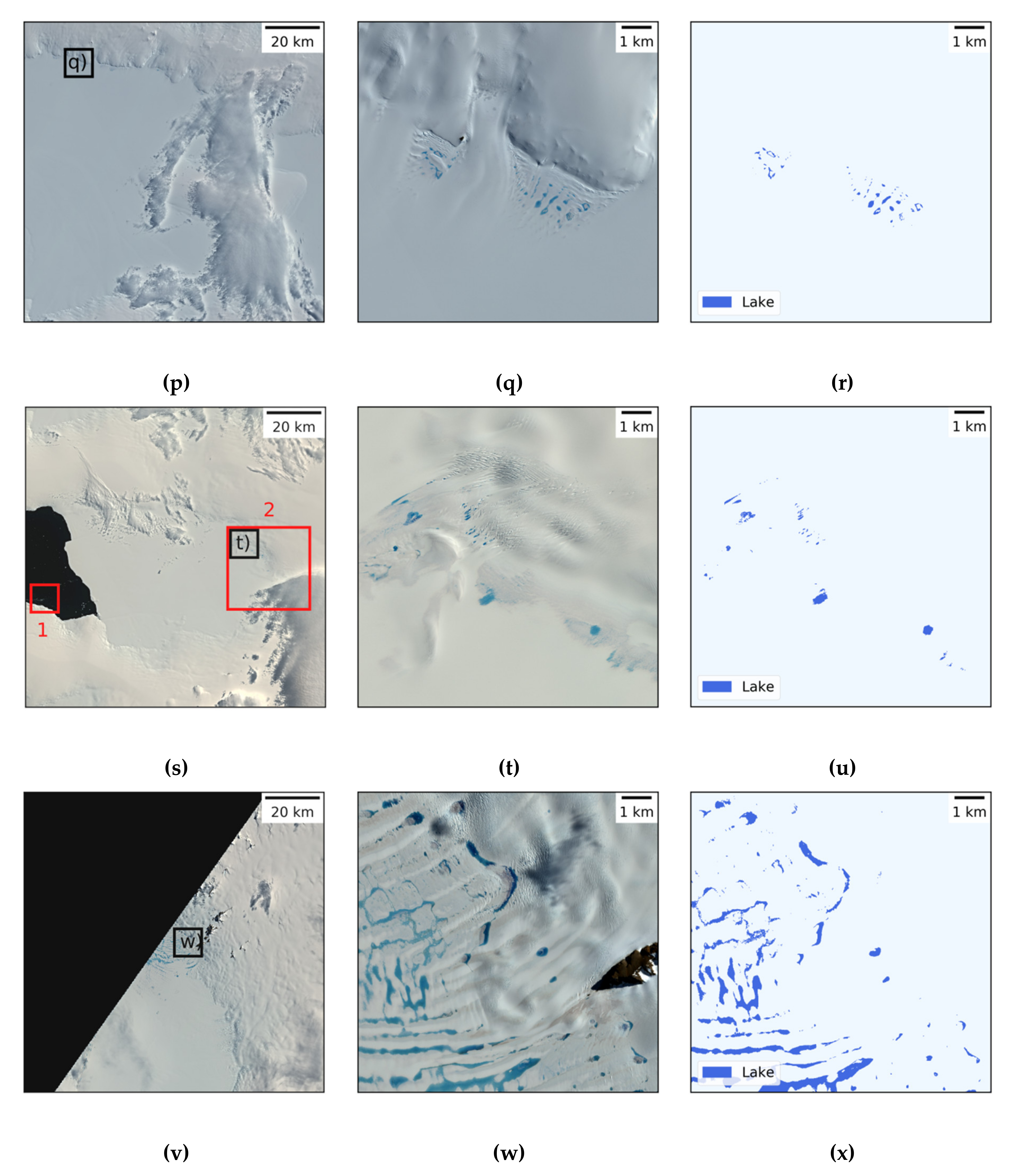 Remote Sensing Free Full Text Automated Mapping Of Antarctic Supraglacial Lakes Using A Machine Learning Approach Html