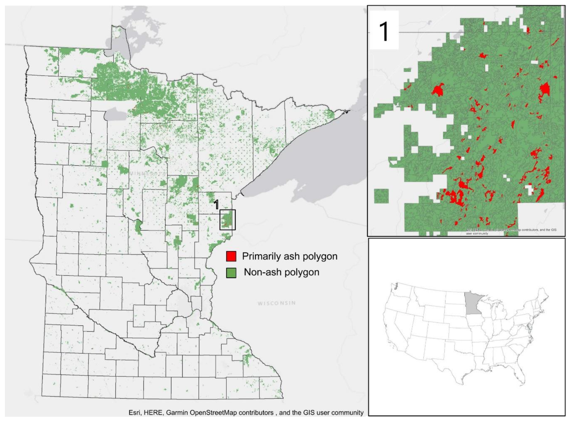 St. Paul Map, Minnesota - GIS Geography