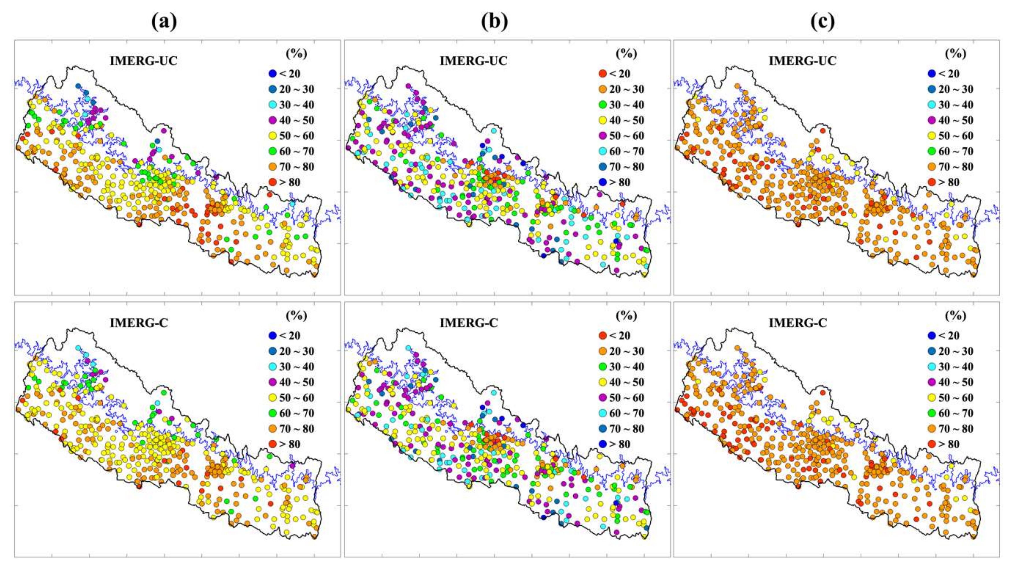 Remote Sensing Free Full Text Evaluation Of Gpm Era Satellite Precipitation Products On The Southern Slopes Of The Central Himalayas Against Rain Gauge Data Html