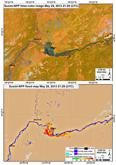Mapping, Monitoring, and Prediction of Floods Due to Ice Jam