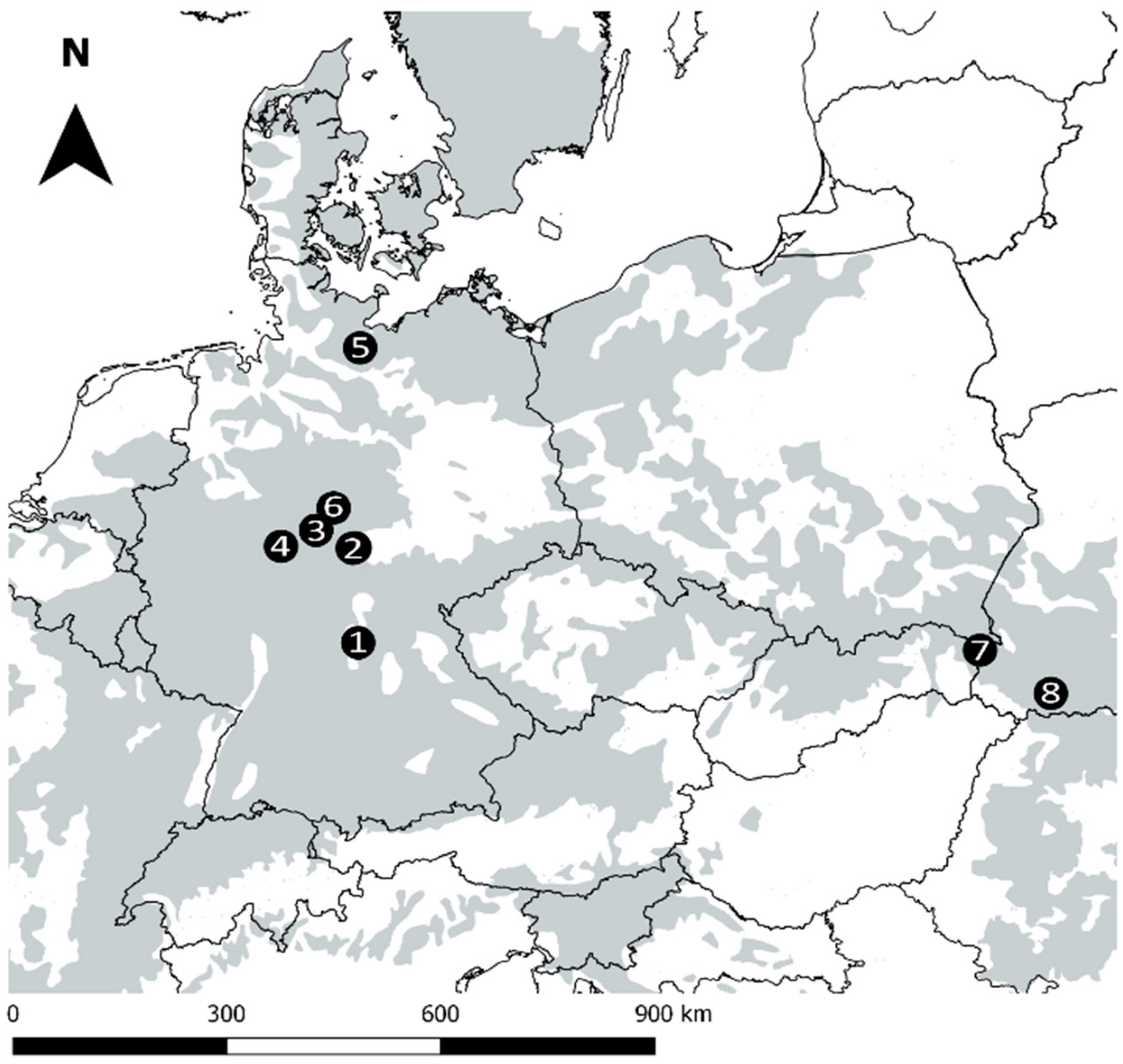 pic Central Europe Map Black And White unmanaged beech dominated forests