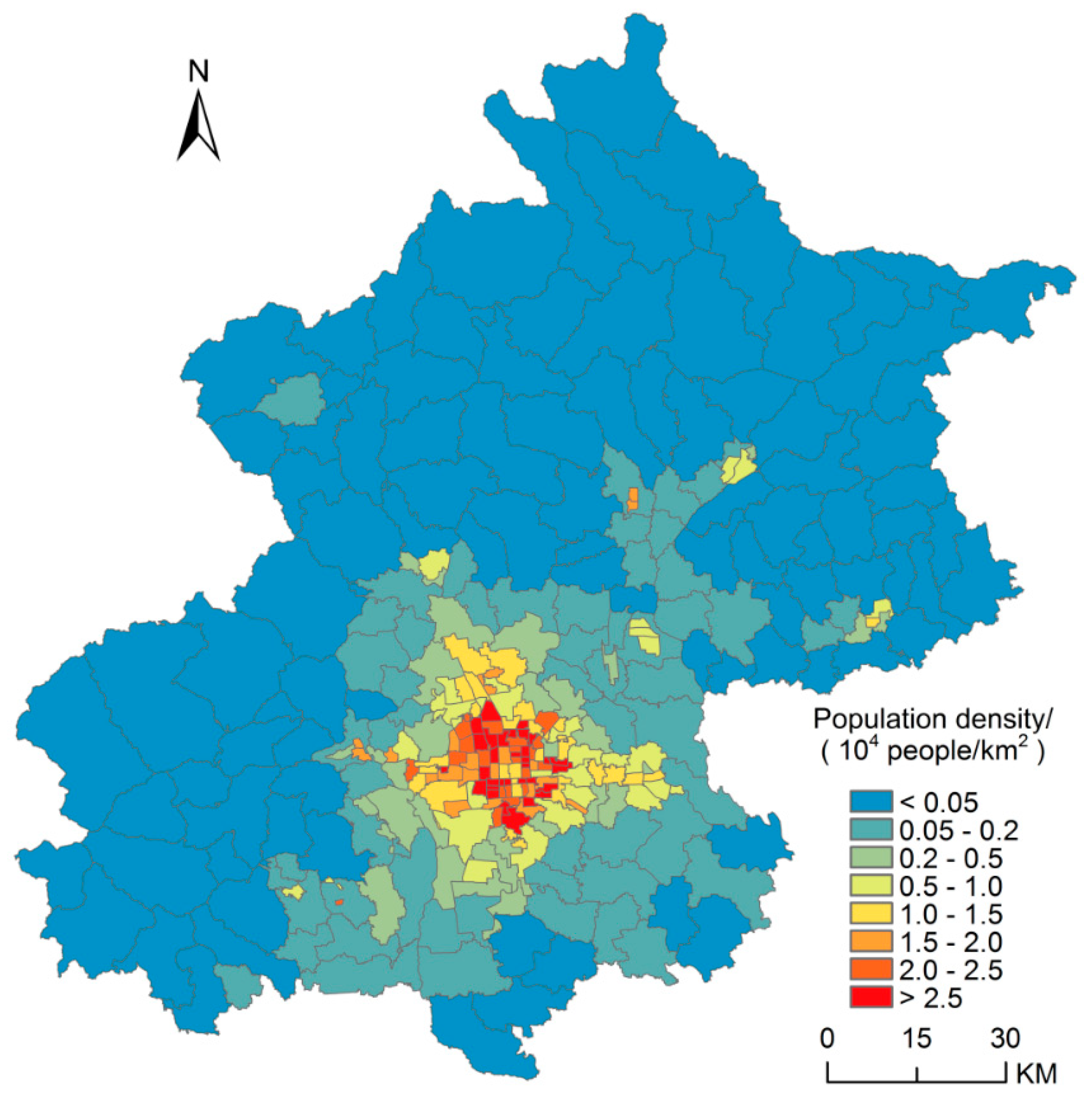 Population Spatialization in Beijing City Based on Machine Learning and