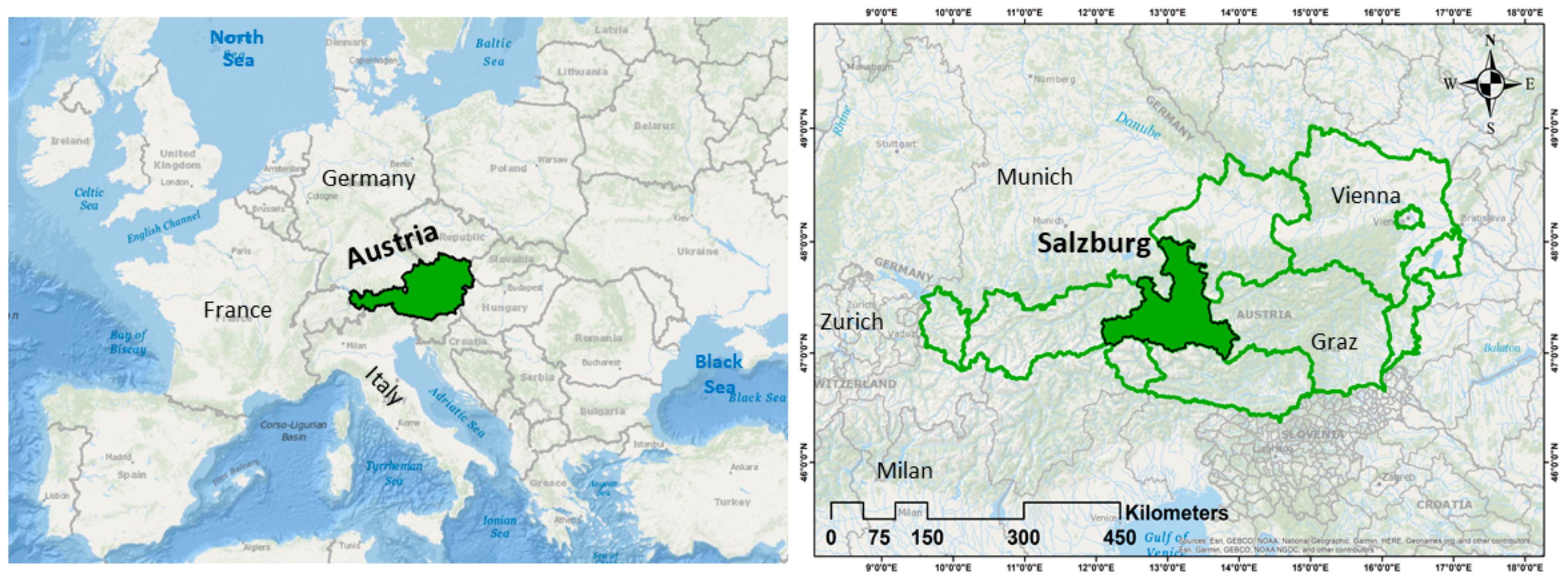 picture Salzach River Map multi hazard exposure mapping using