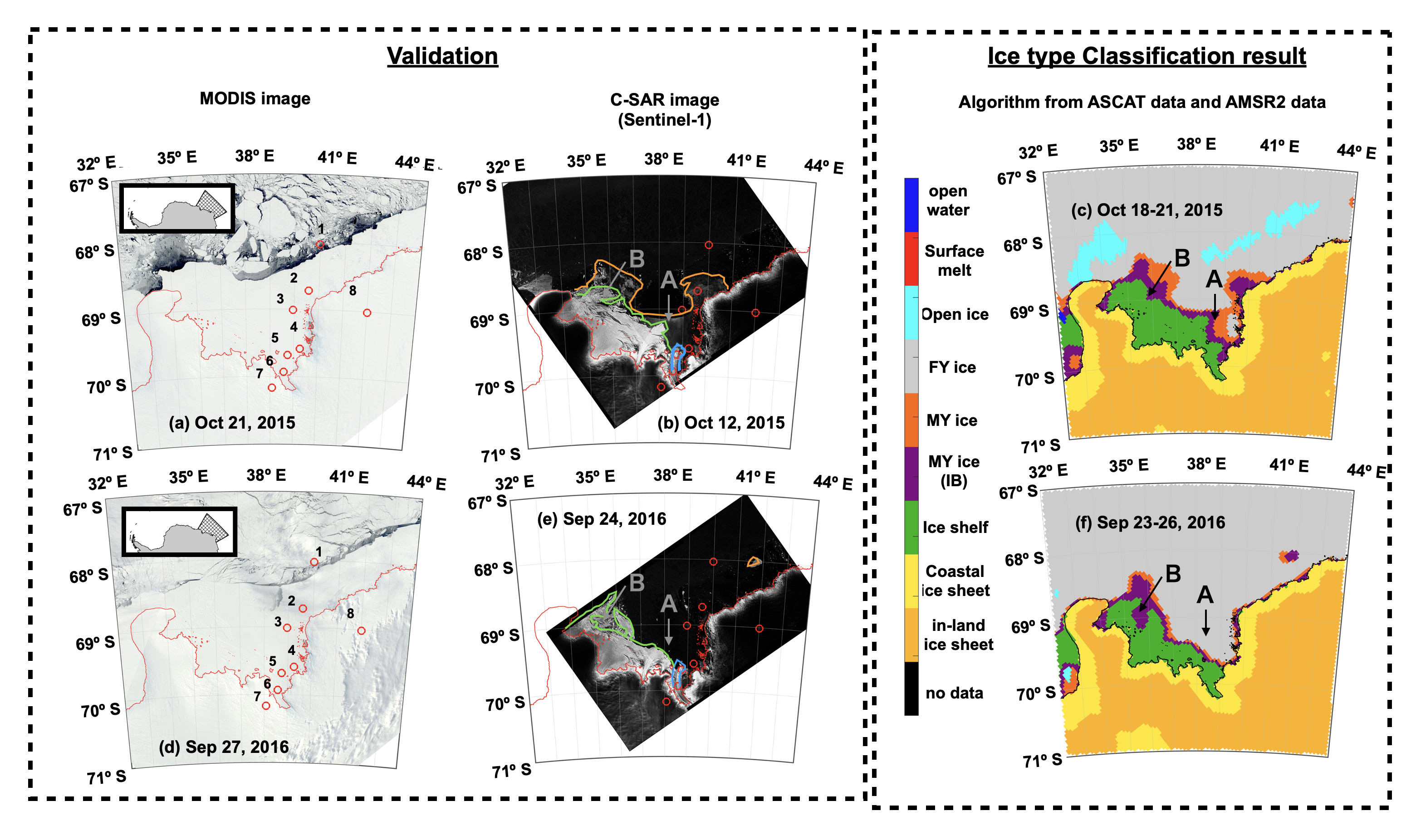 Remote Sensing Free Full Text Classification Of Ice In Lutzow Holm Bay East Antarctica Using Data From Ascat And Amsr2 Html