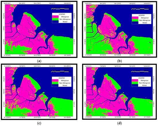 Remote Sensing Free Full Text Identification Before After Forest Fire And Prediction Of Mangrove Forest Based On Markov Cellular Automata In Part Of Sembilang National Park Banyuasin South Sumatra Indonesia Html