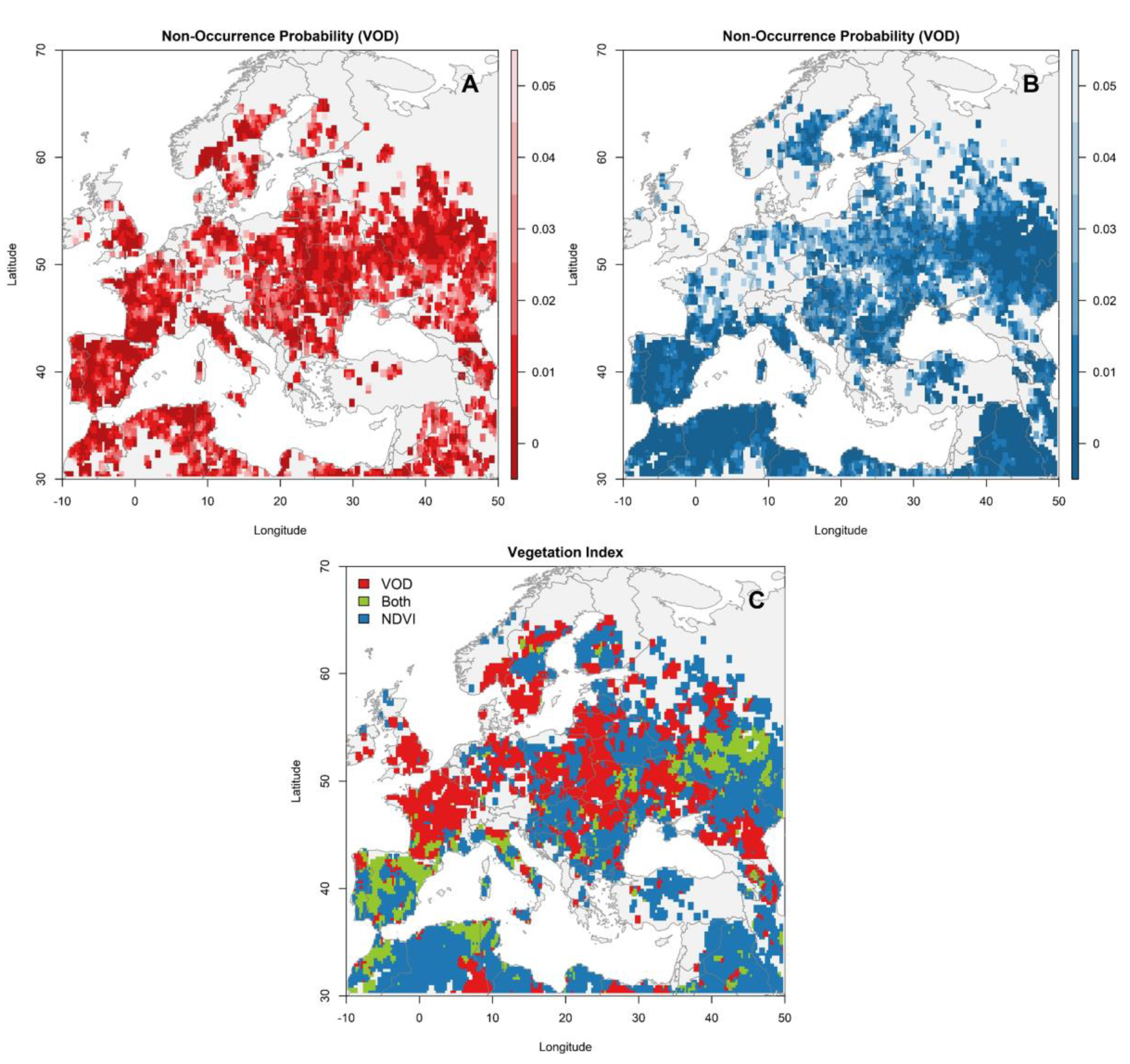 Remote Sensing Free Full-Text Comparative Evaluation of Microwave L-Band VOD and Optical NDVI for Agriculture Drought Detection over Central Europe