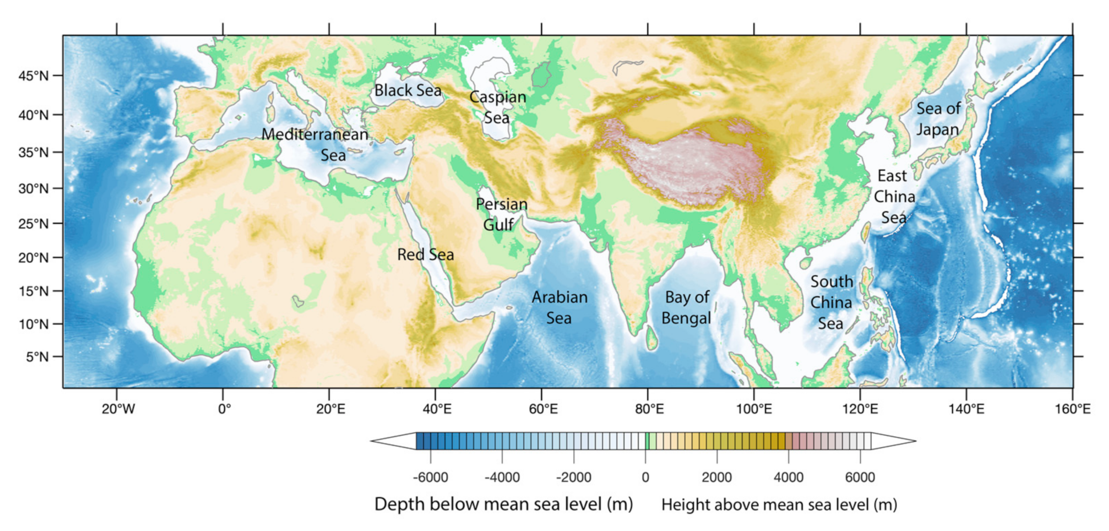 Contrasting surface warming of a marginal basin due to large-scale climatic  patterns and local forcing