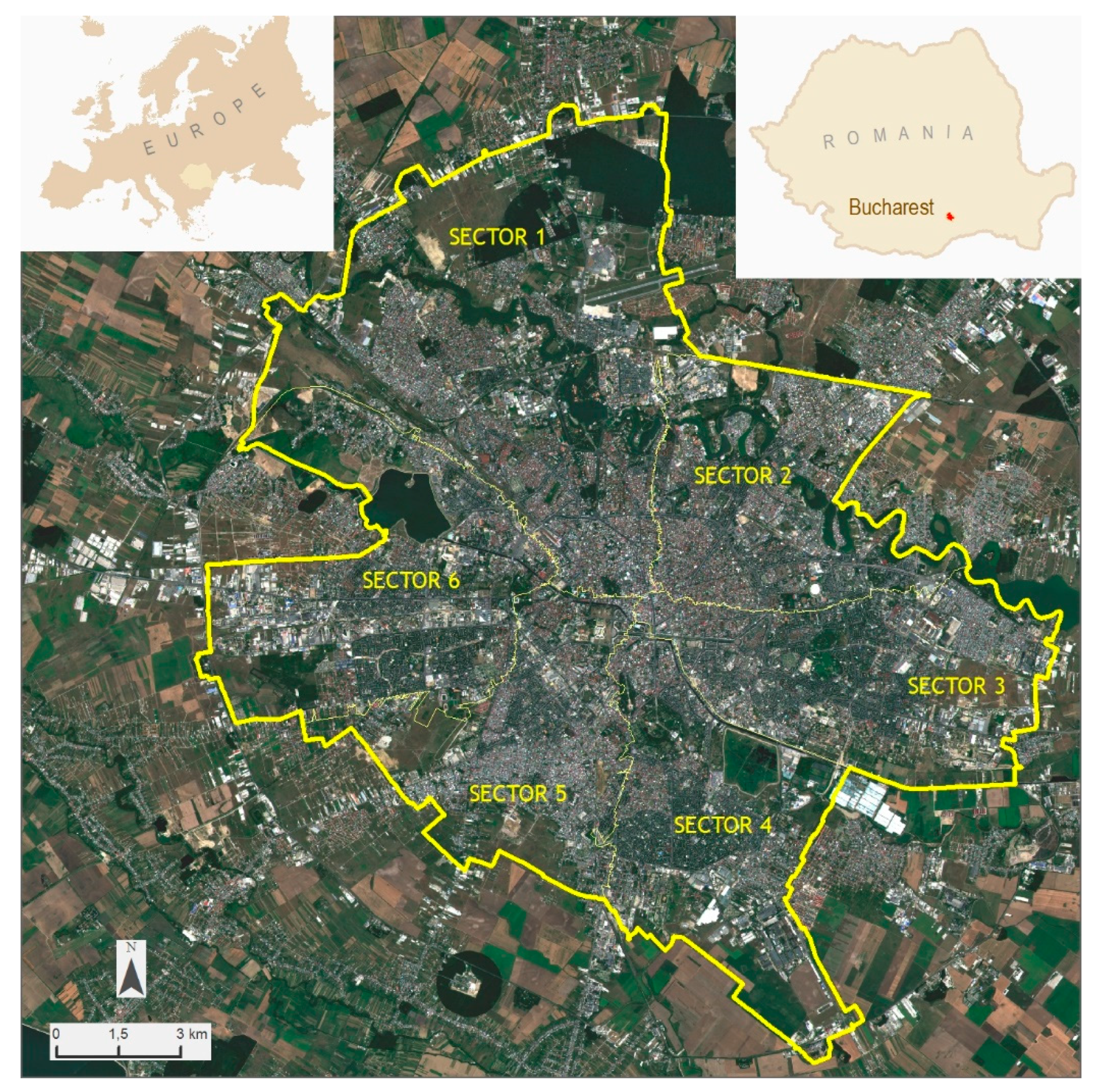 Remote Sensing Free Full Text Remote Sensing Based Analysis Of Urban Landscape Change In The City Of Bucharest Romania Html