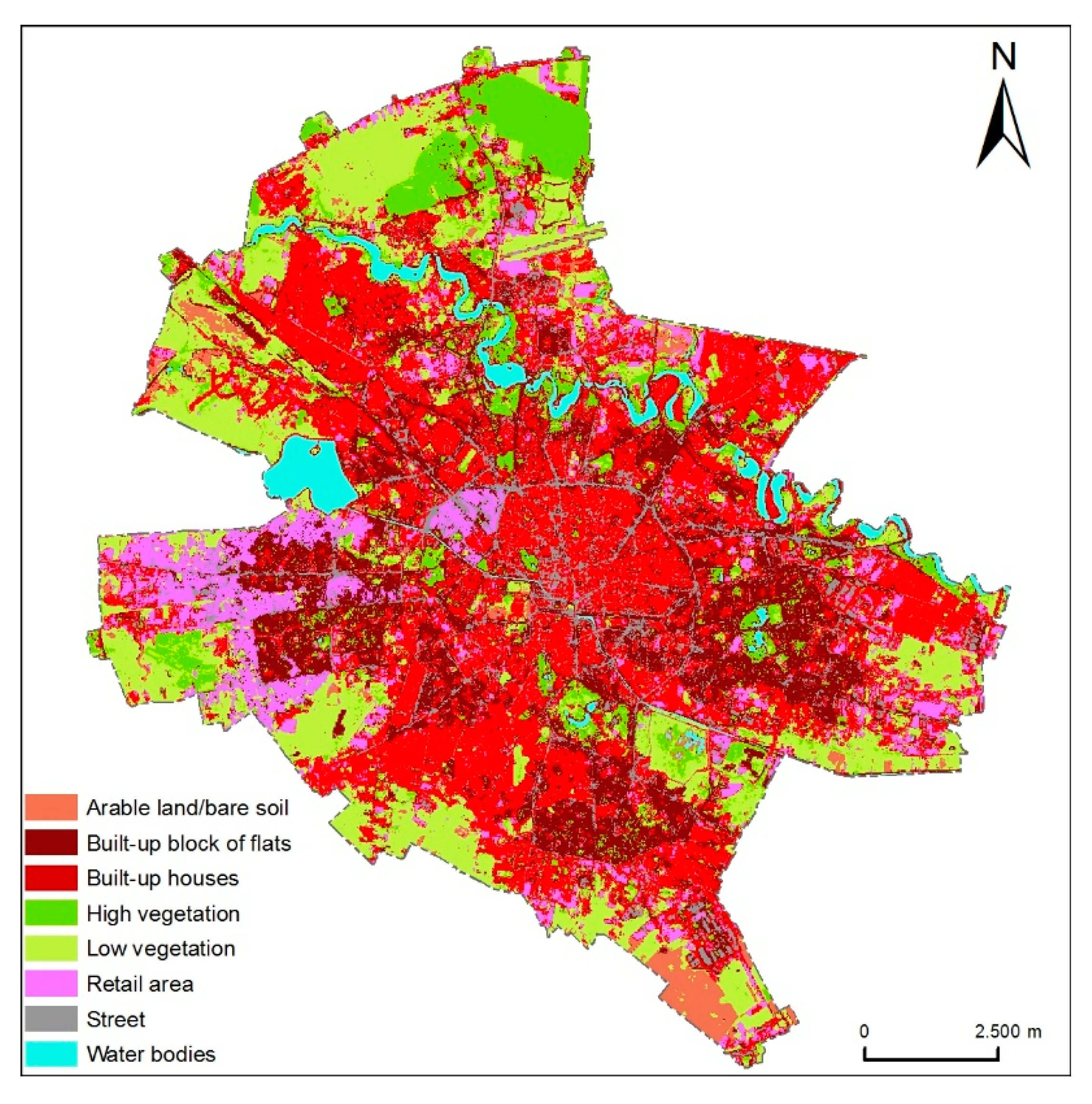 Remote Sensing Free Full Text Remote Sensing Based Analysis Of Urban Landscape Change In The City Of Bucharest Romania Html