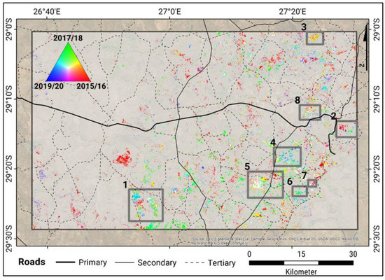 Using Sentinel-1 and Sentinel-2 Time Series for Slangbos Mapping in the ...